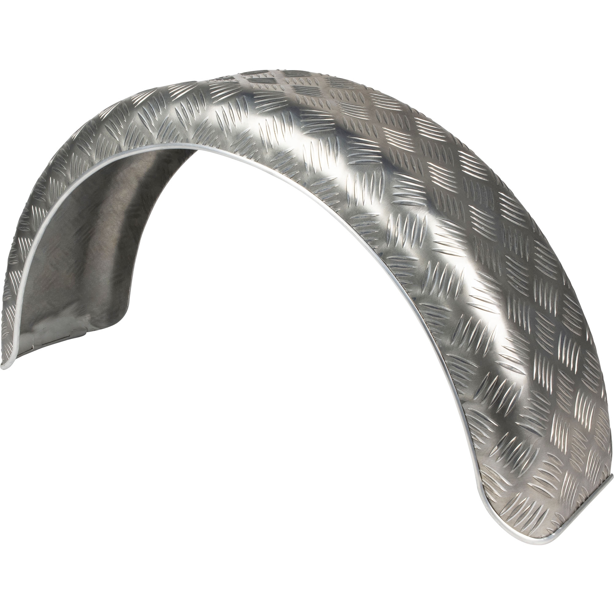 Garde boue arrondi, Alu, Larg. 220 mm, Long. 790 mm