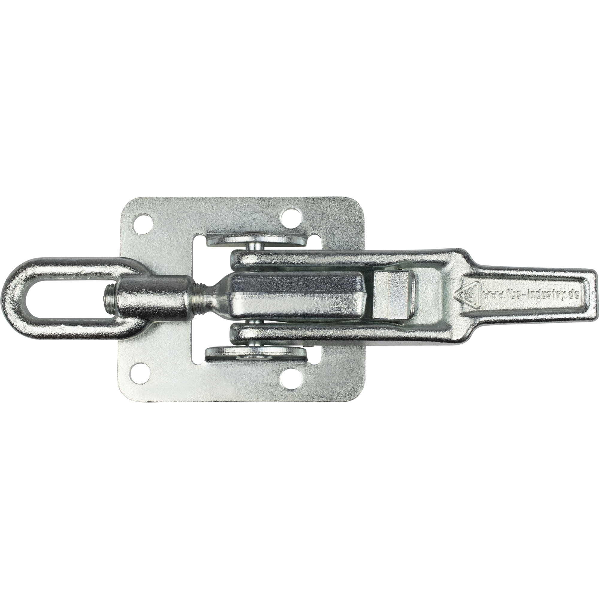 Fermeture à bouton-pression avec boucle, L 252 mm, levier court