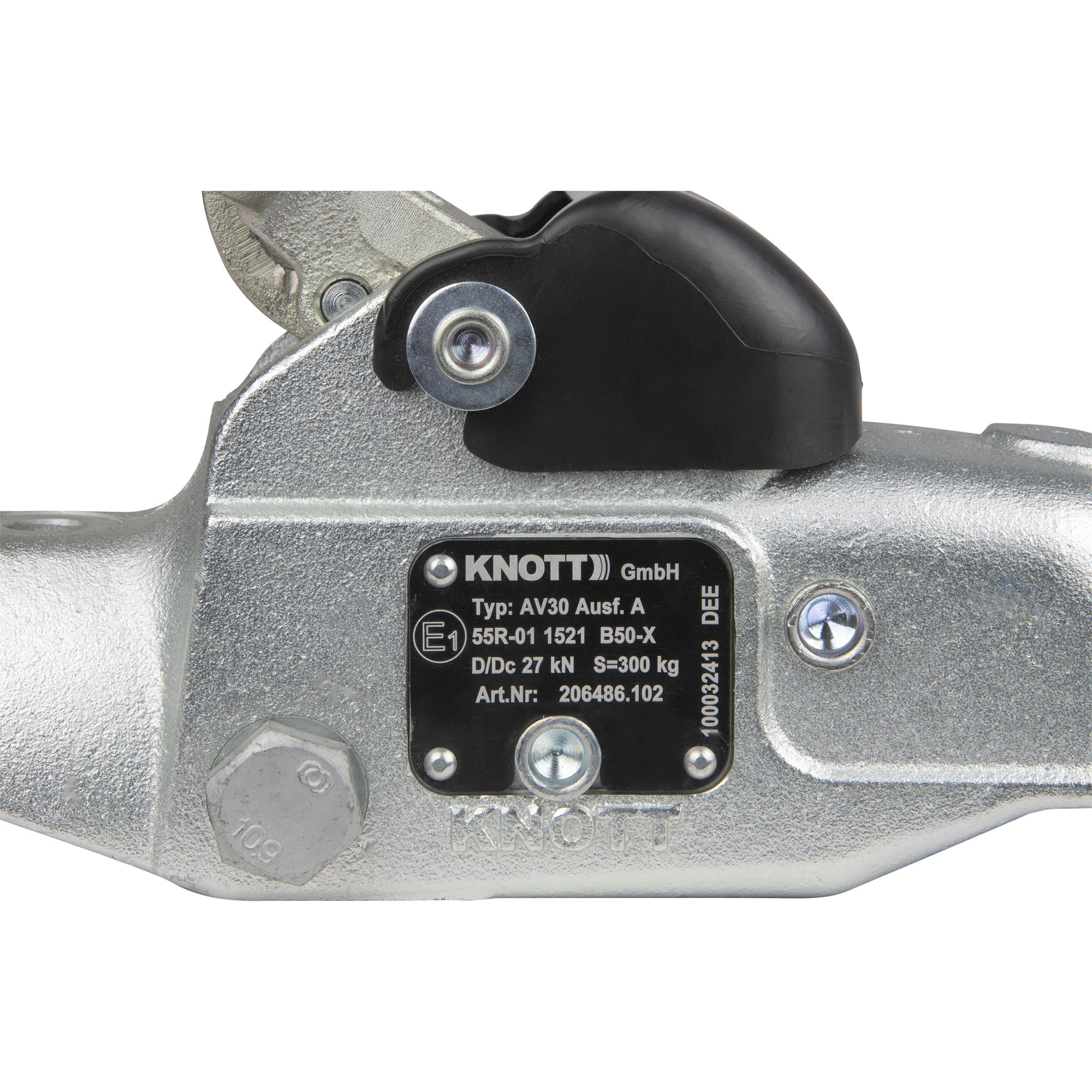 Accouplement à boule 3000 kg Knott AV30-A, Ø 50mm