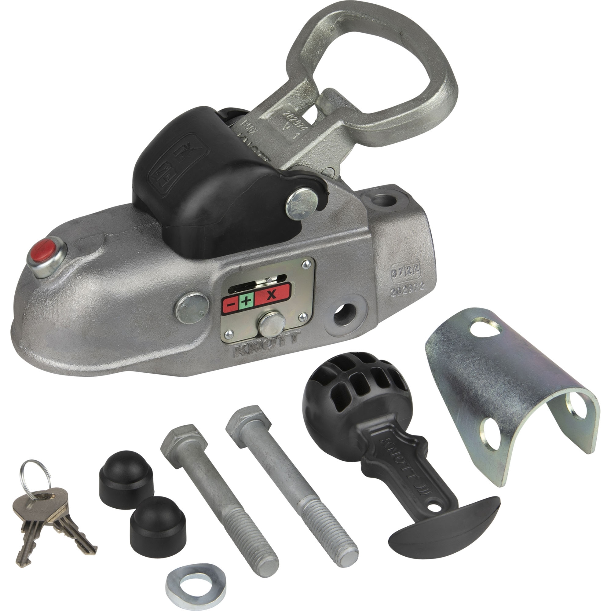 Accouplement à boule 3000kg Knott AV30-A Ø50mm SET