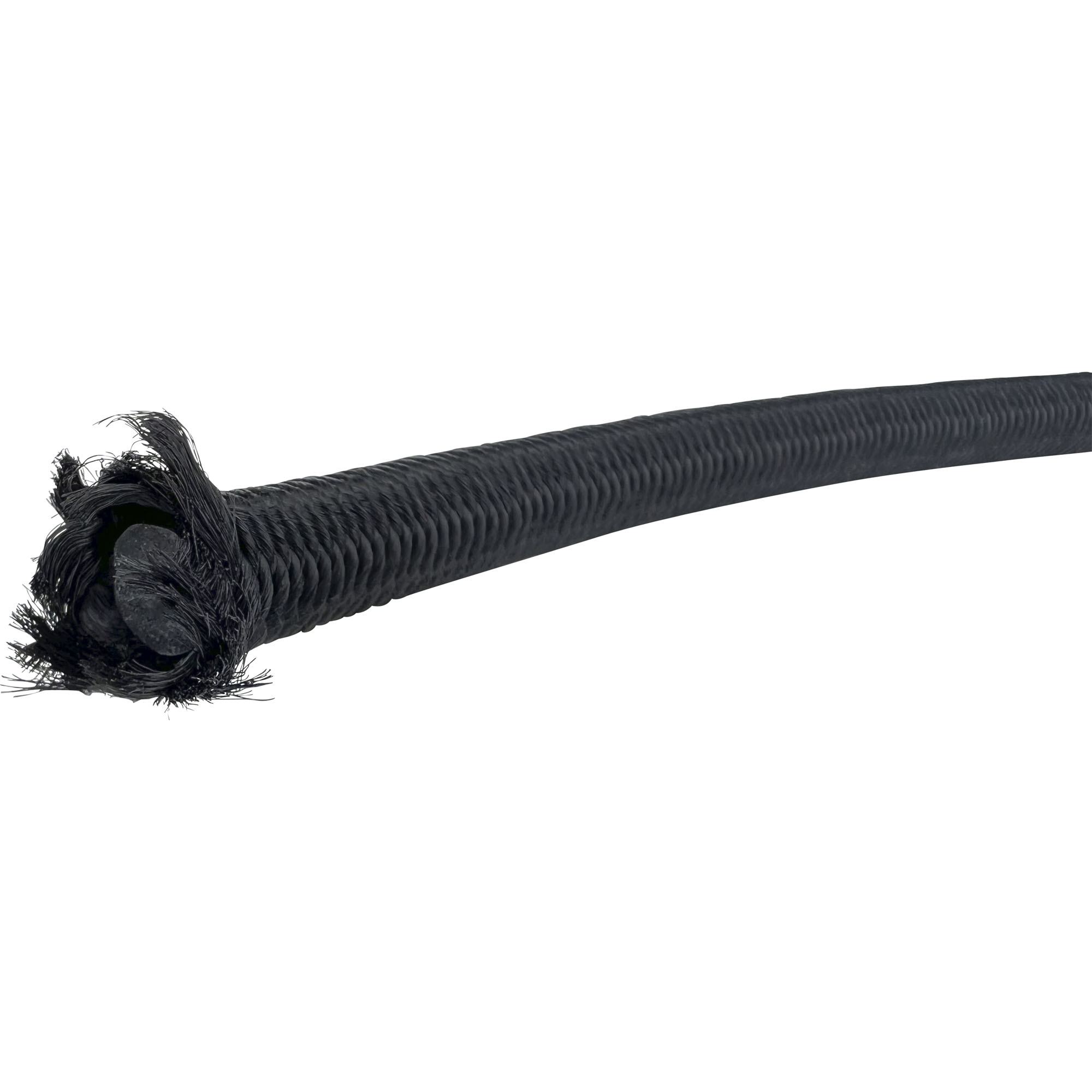 Corde élastique avec gaine pvc, Corde Ø 10 mm, couleur noir