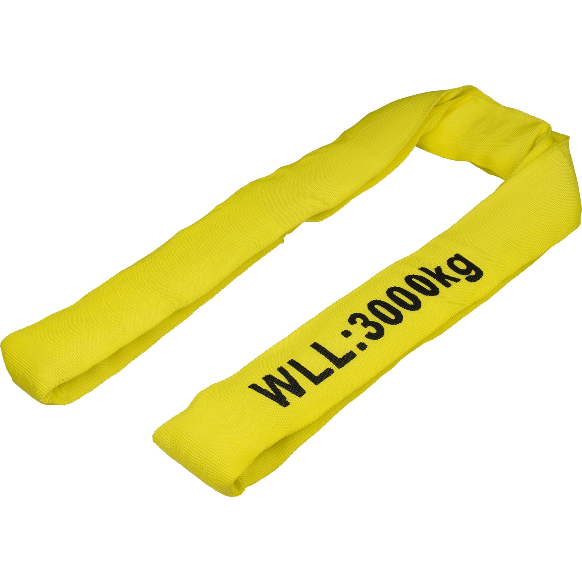 Boucle ronde 3000 kg, L 3000 mm, P 6000 mm, jaune