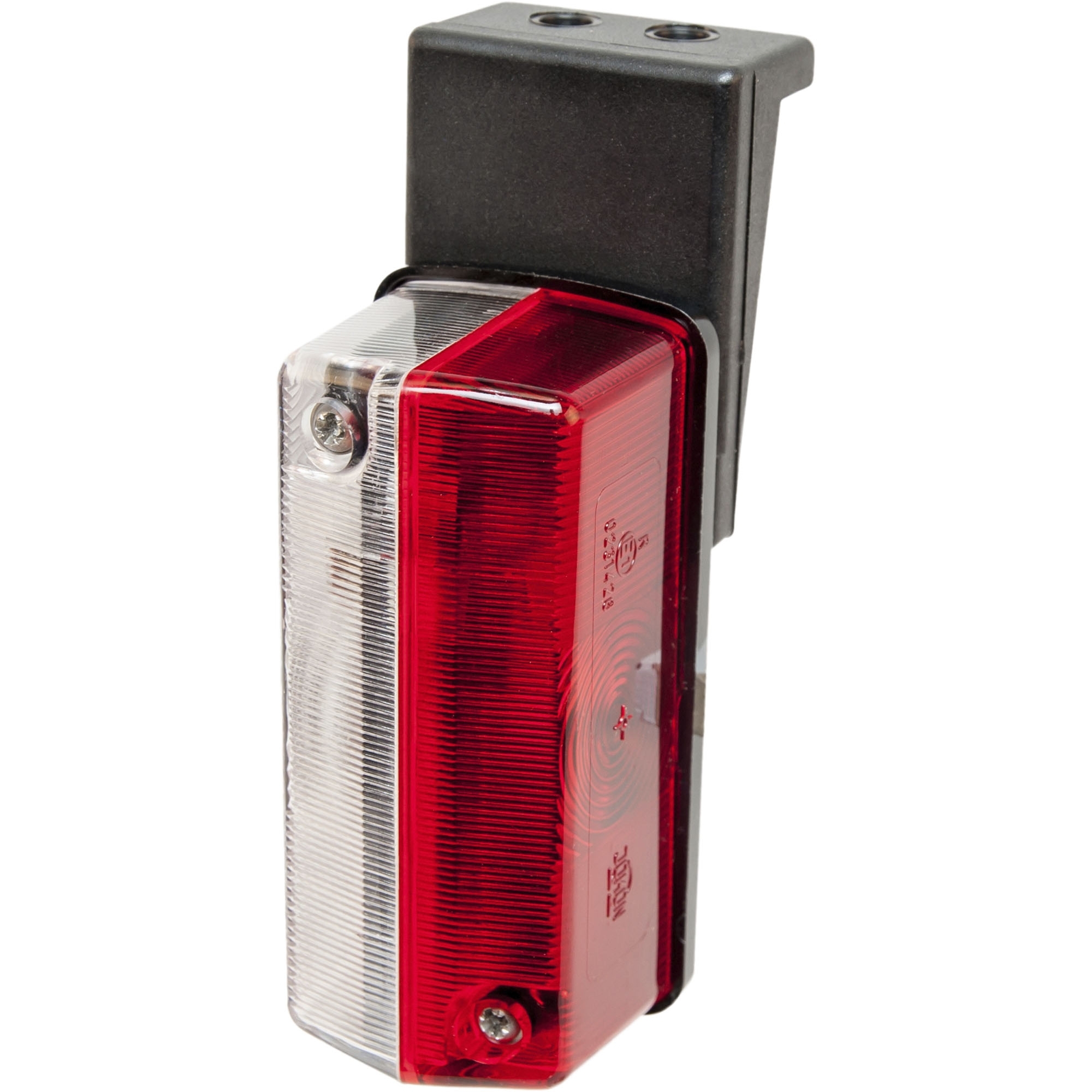 Feu d'encombrement avec équerre fixation en  caoutchouc