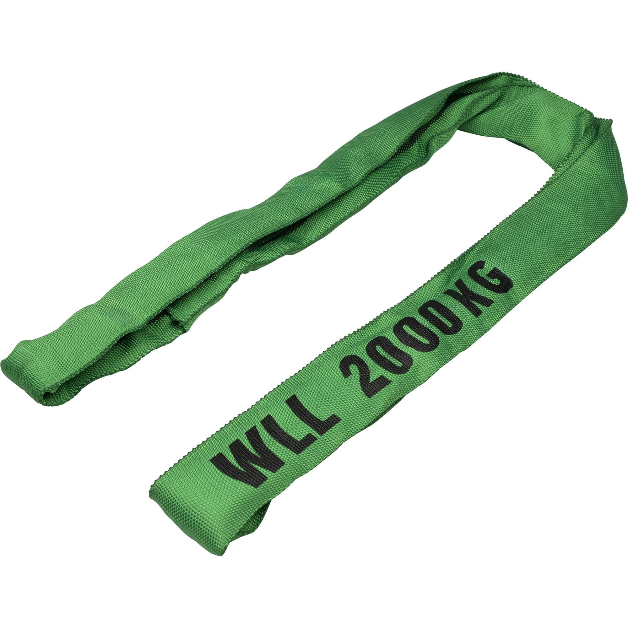 Boucle ronde 2000 kg, L 2000 mm, P 4000 mm, vert