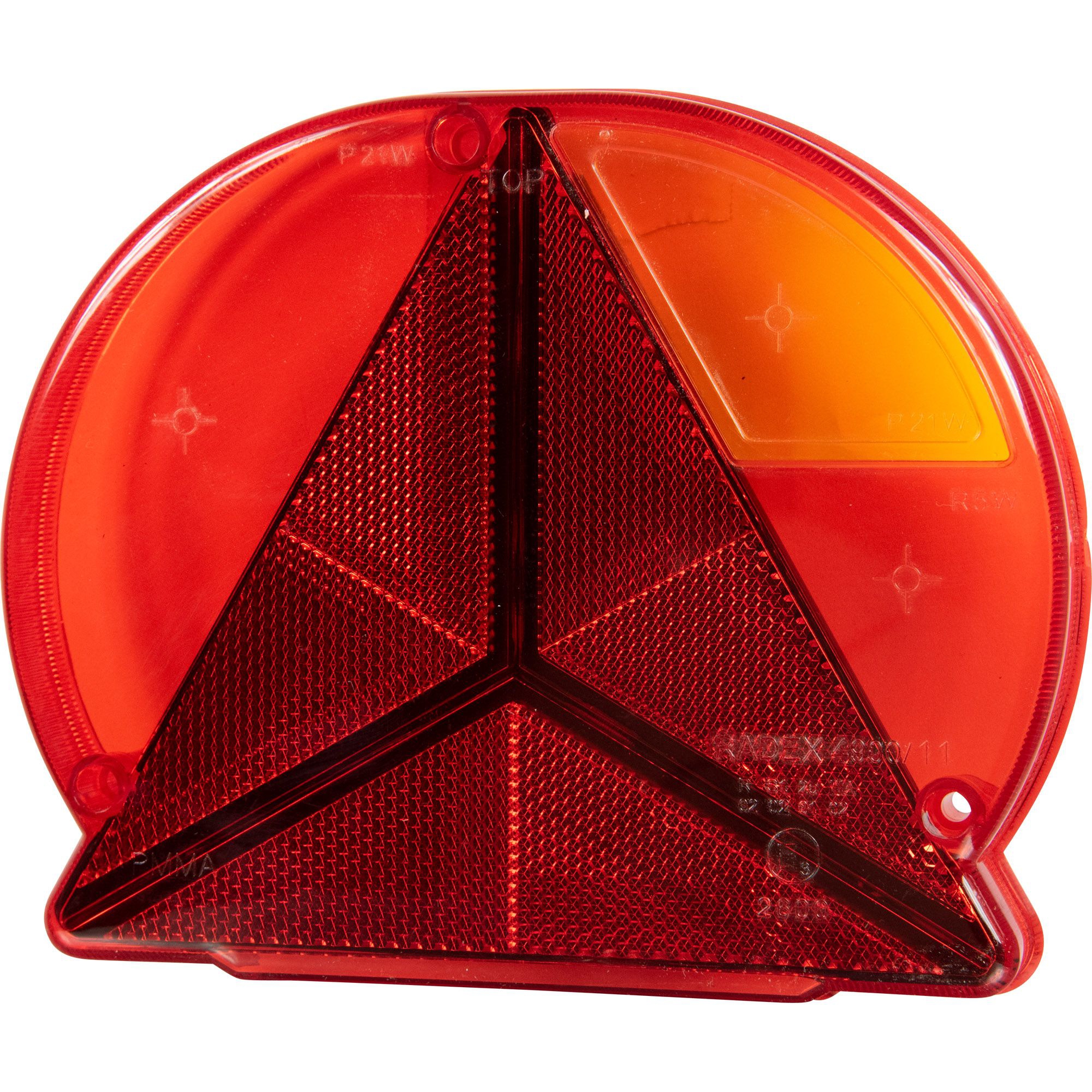 Cabochon de feu arrière Radex 4900 coté droit, avec feu de recul