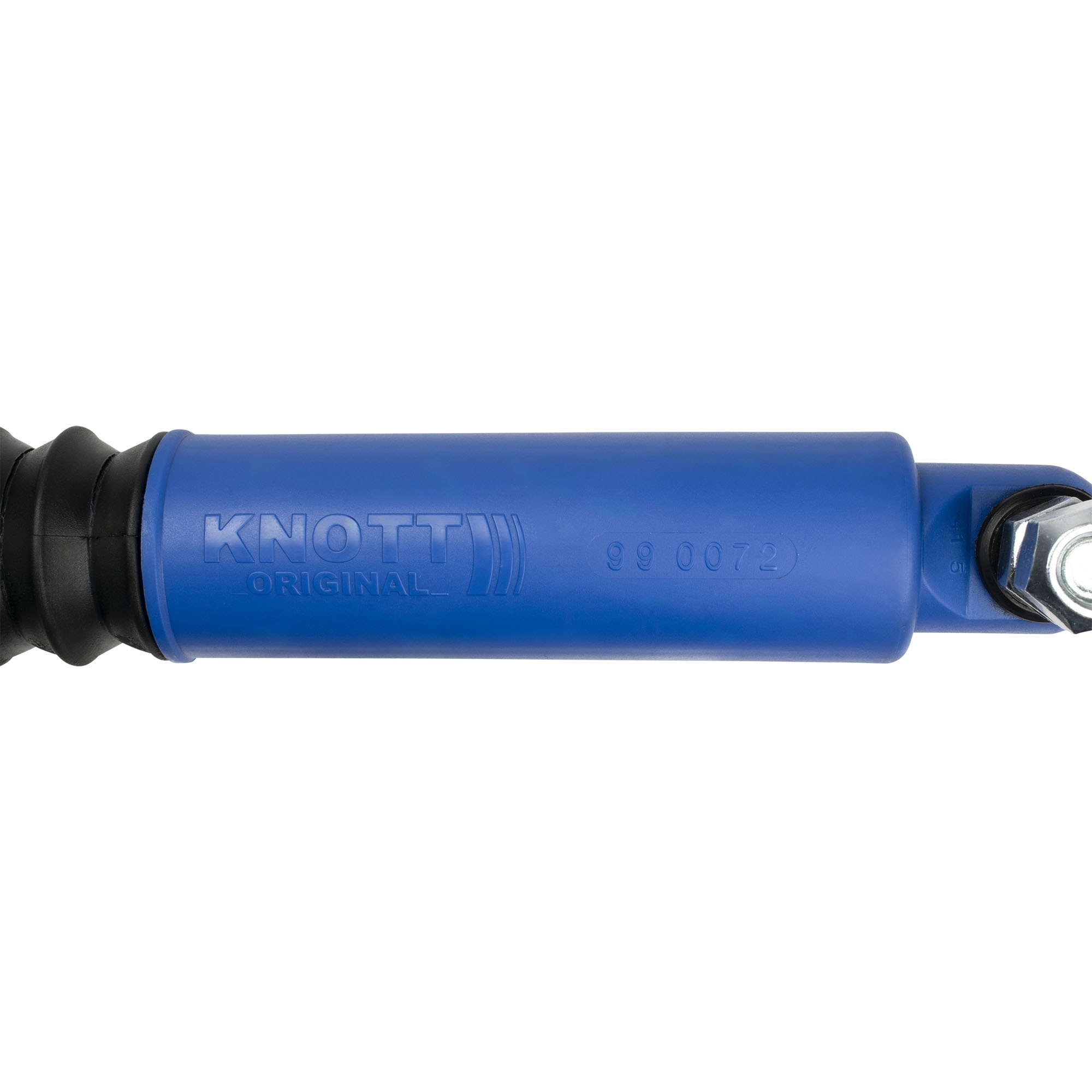 Kit d'amortisseurs Knott, charge d'essieu 1800 kg, bleu