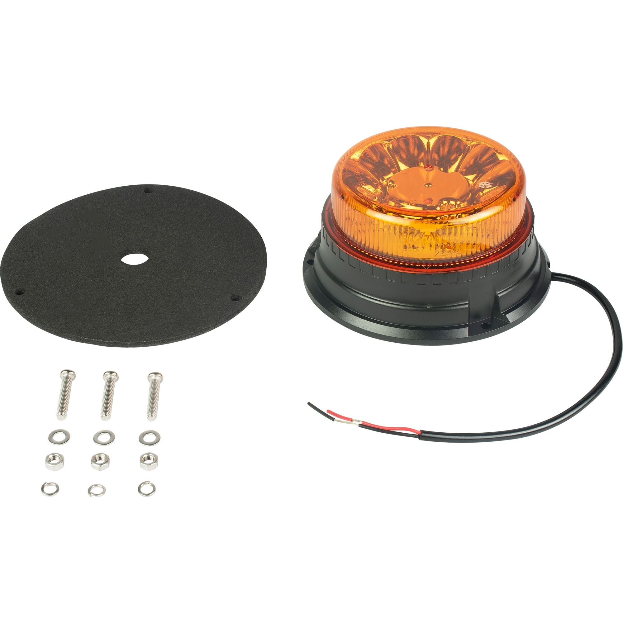 Gyrophare LED à visser, modèle plat