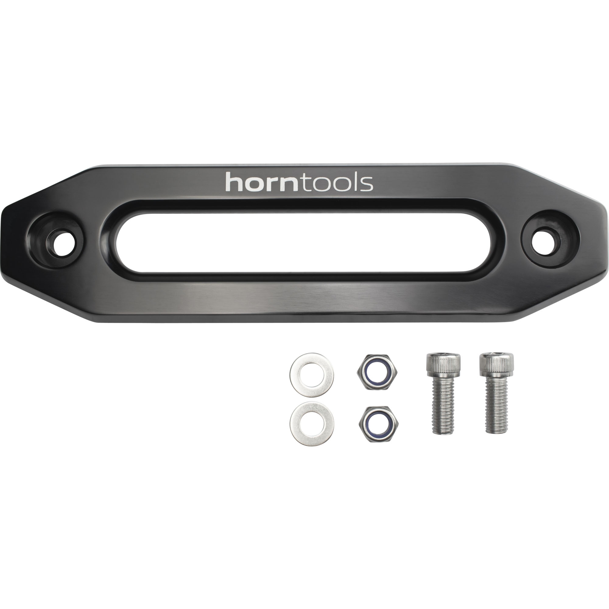 Ouverture de fenêtre pour câble en plastique, aluminium, noir anodisé