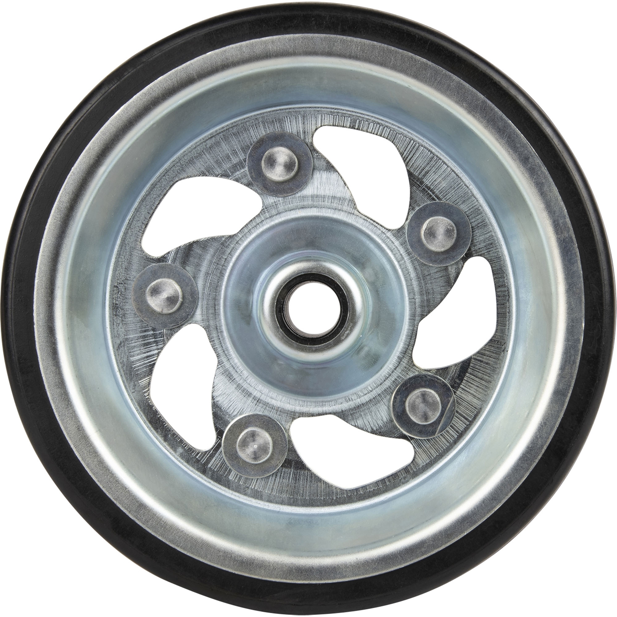 Roue pleine pour roue de support, 230x80 mm, jante tôle