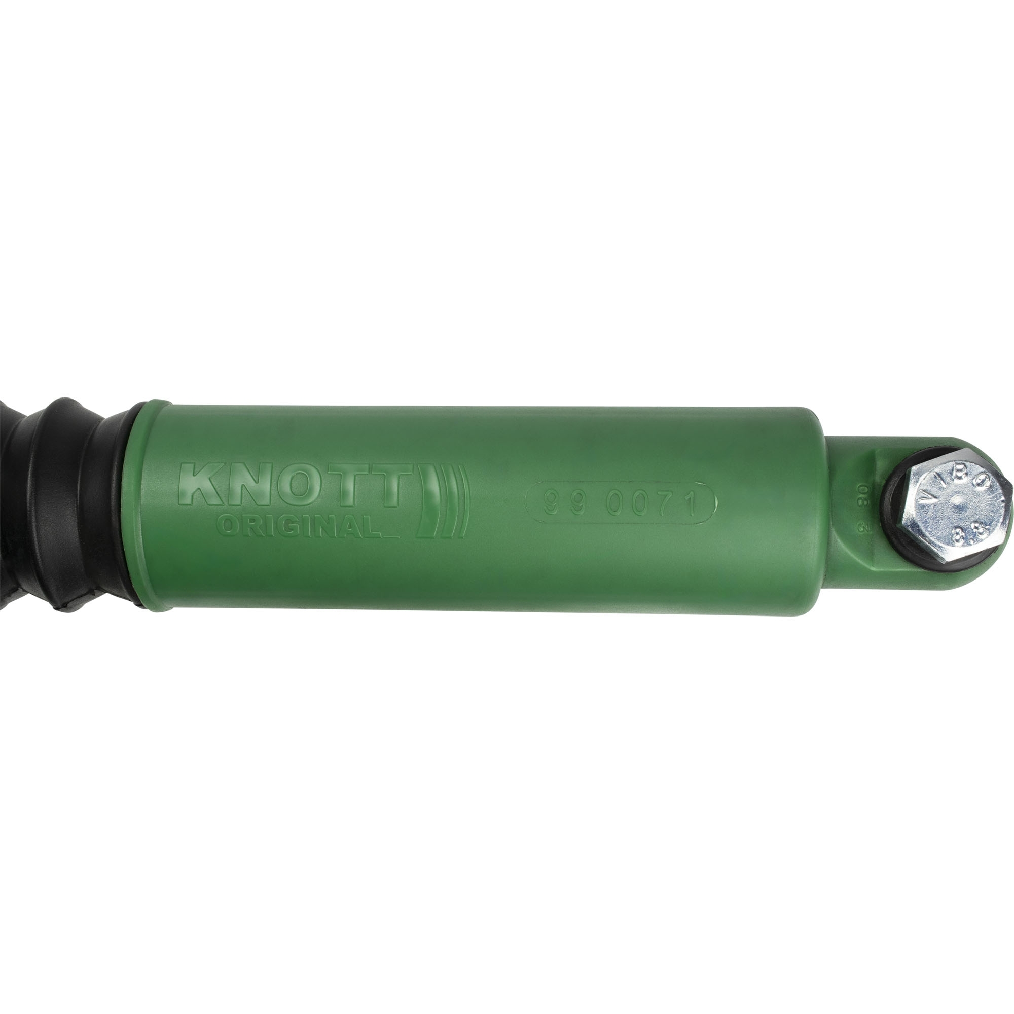 Kit d'amortisseurs Knott, charge d'essieu 1300 kg, vert