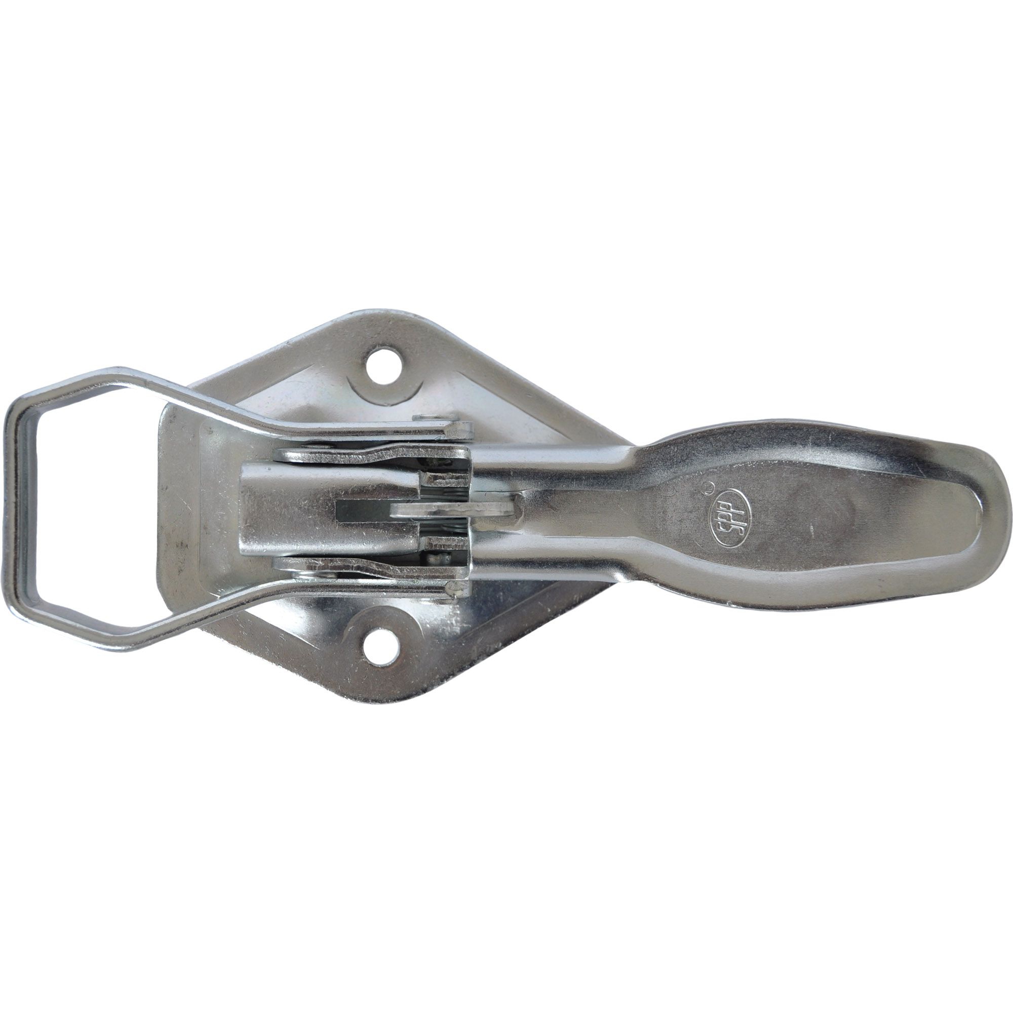 Fermeture excentrique à visser boucle d'accroche en fer plat
