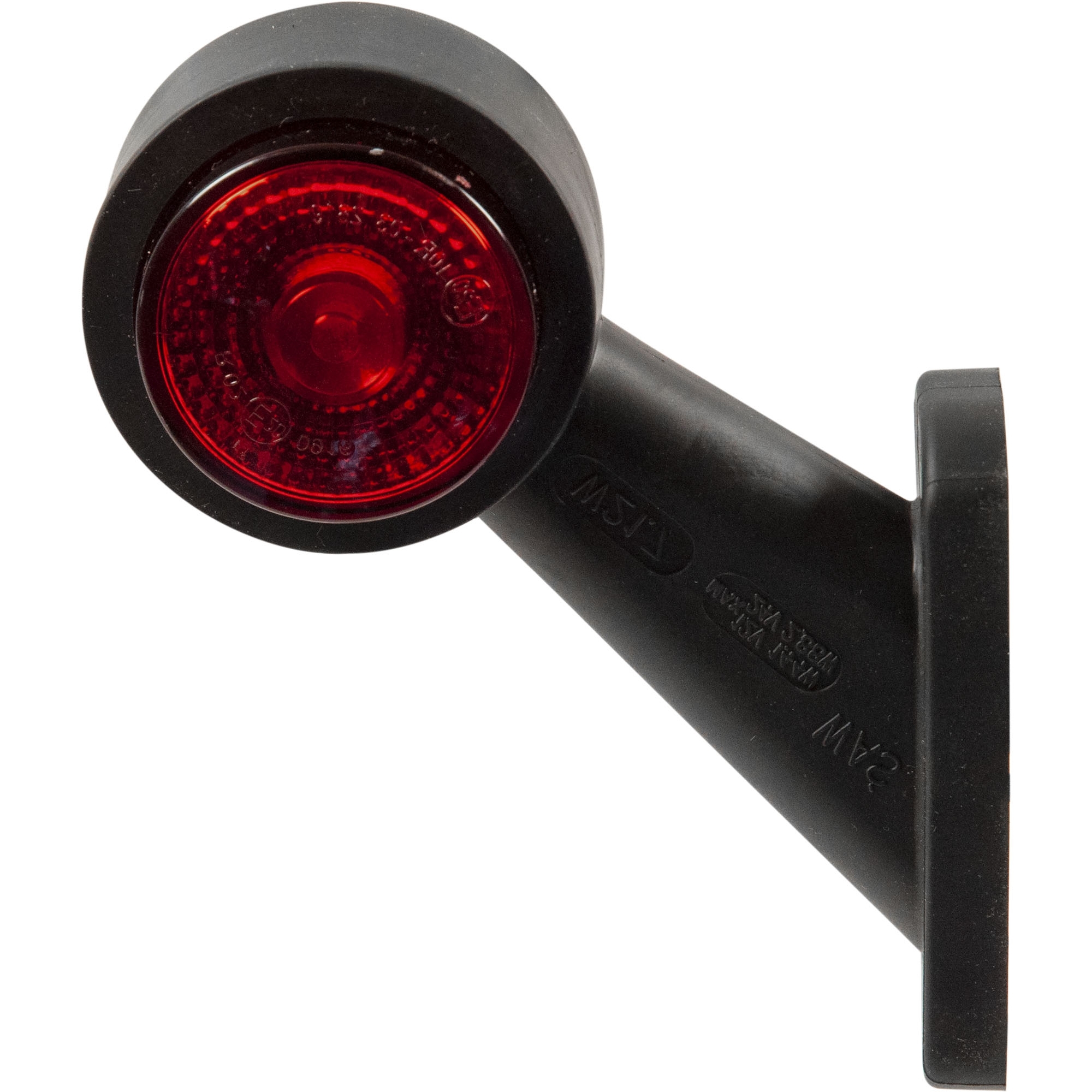 Feu d'encombrement bicolore avec support, gauche et câble Lg 290 mm