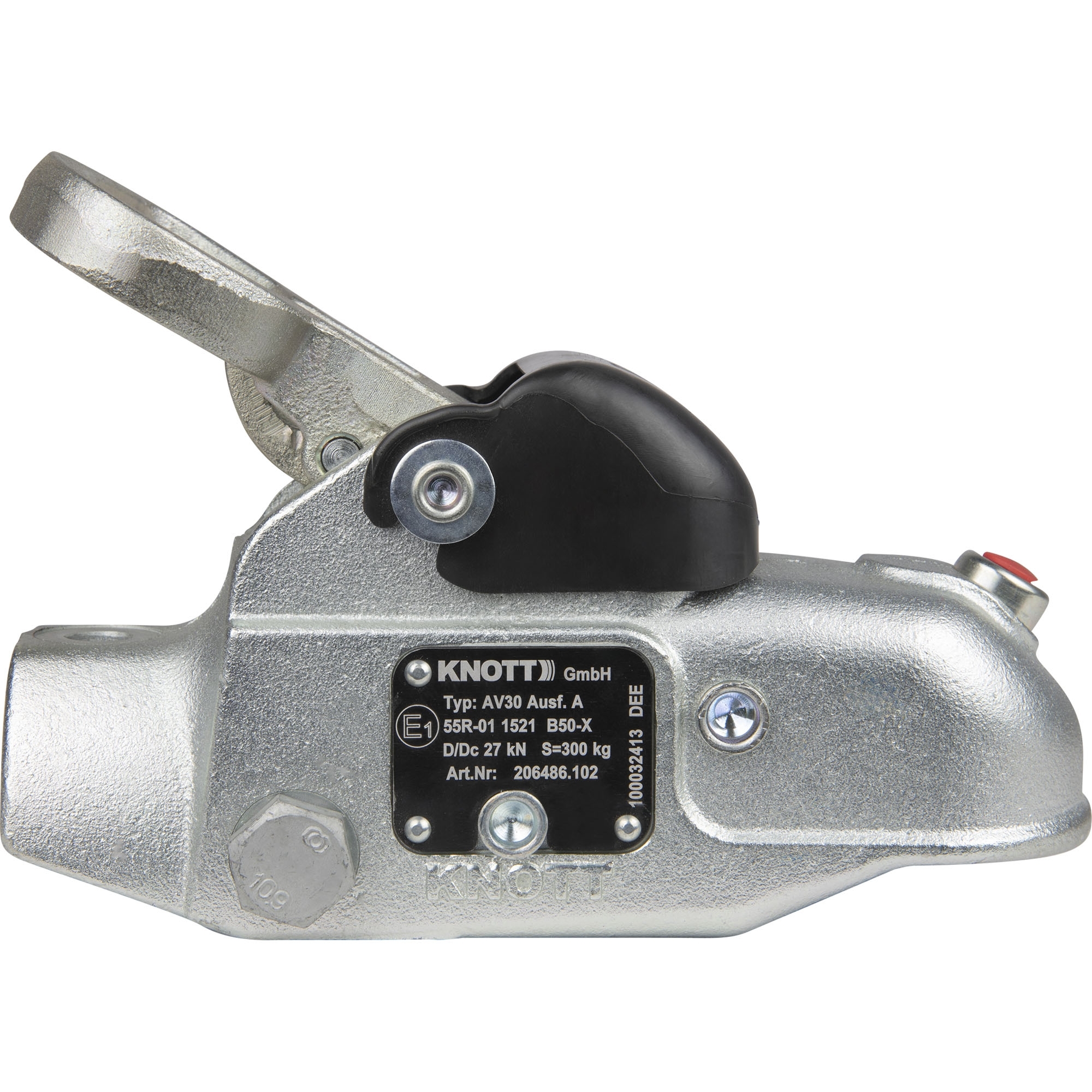 Accouplement à boule 3000 kg Knott AV30-A, Ø 50mm