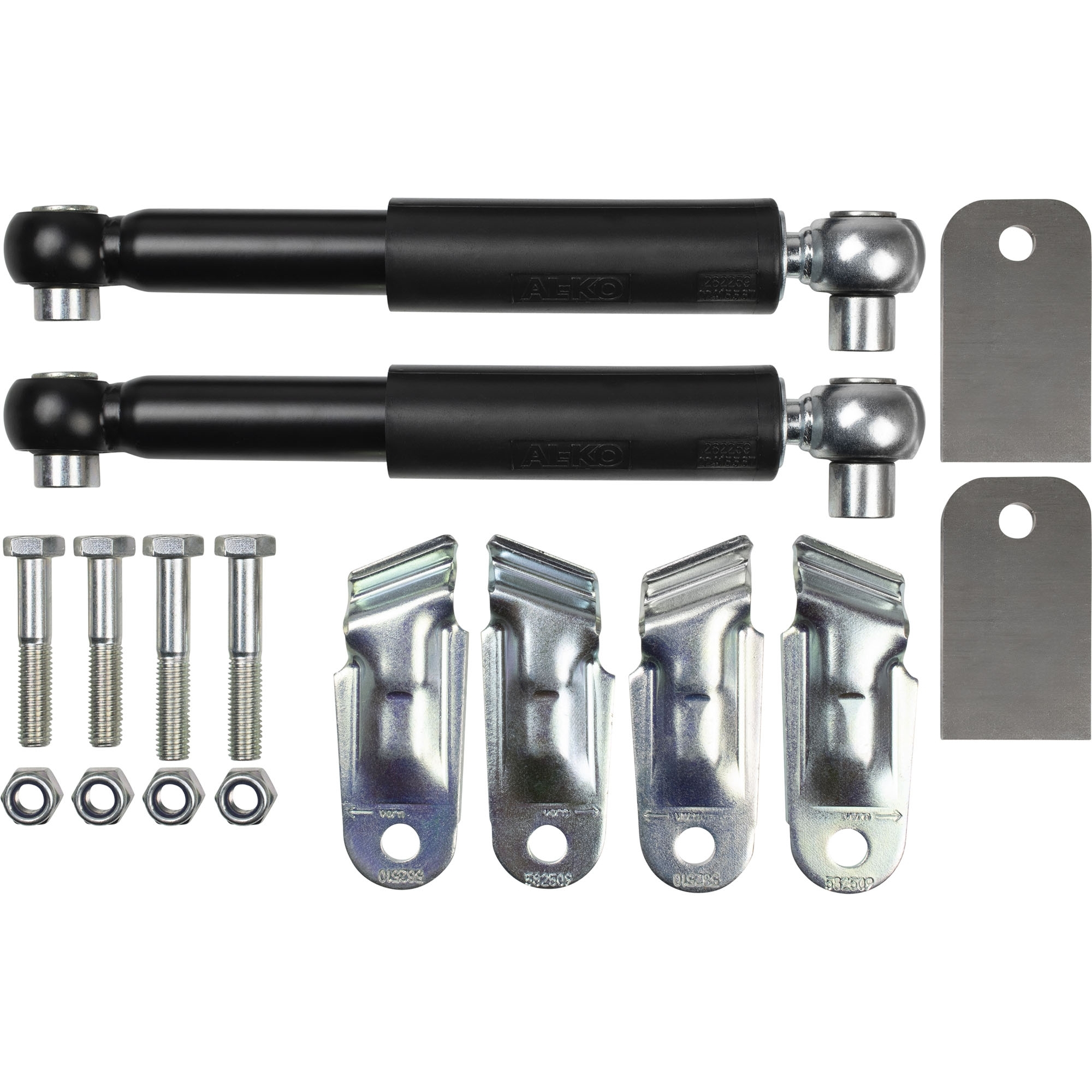 Ensemble d'amortisseurs AL-KO, 1500 kg, noir