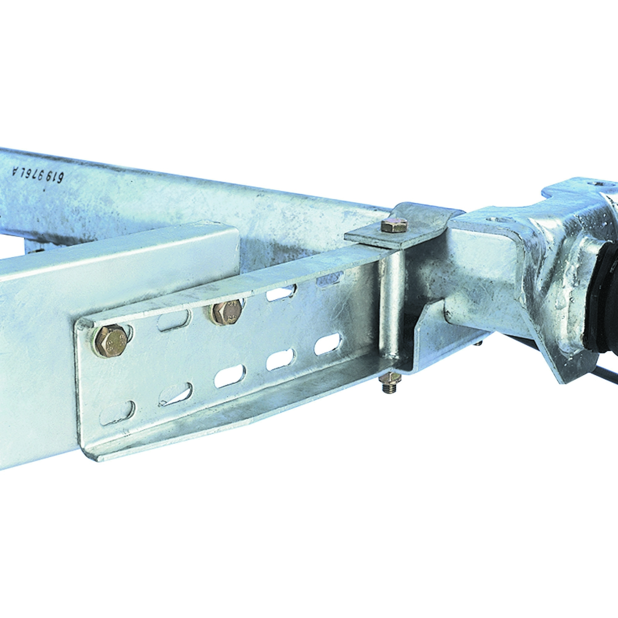 Bride de liaison timon/essieu pour essieu 97 mm