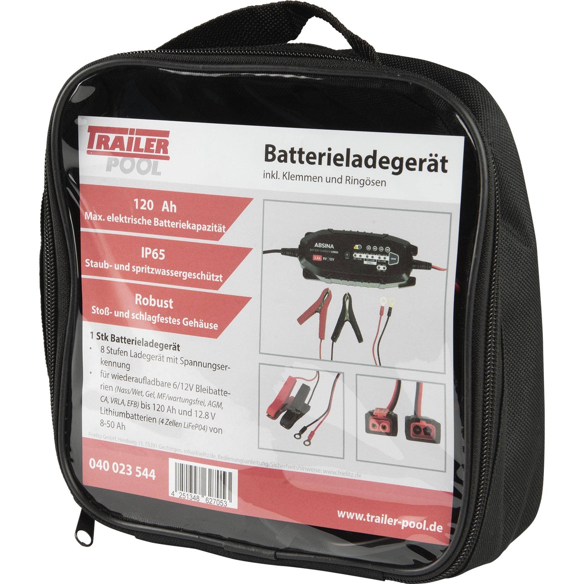 Chargeur de batterie A3800, 6 / 12 Volts, 3.8 A