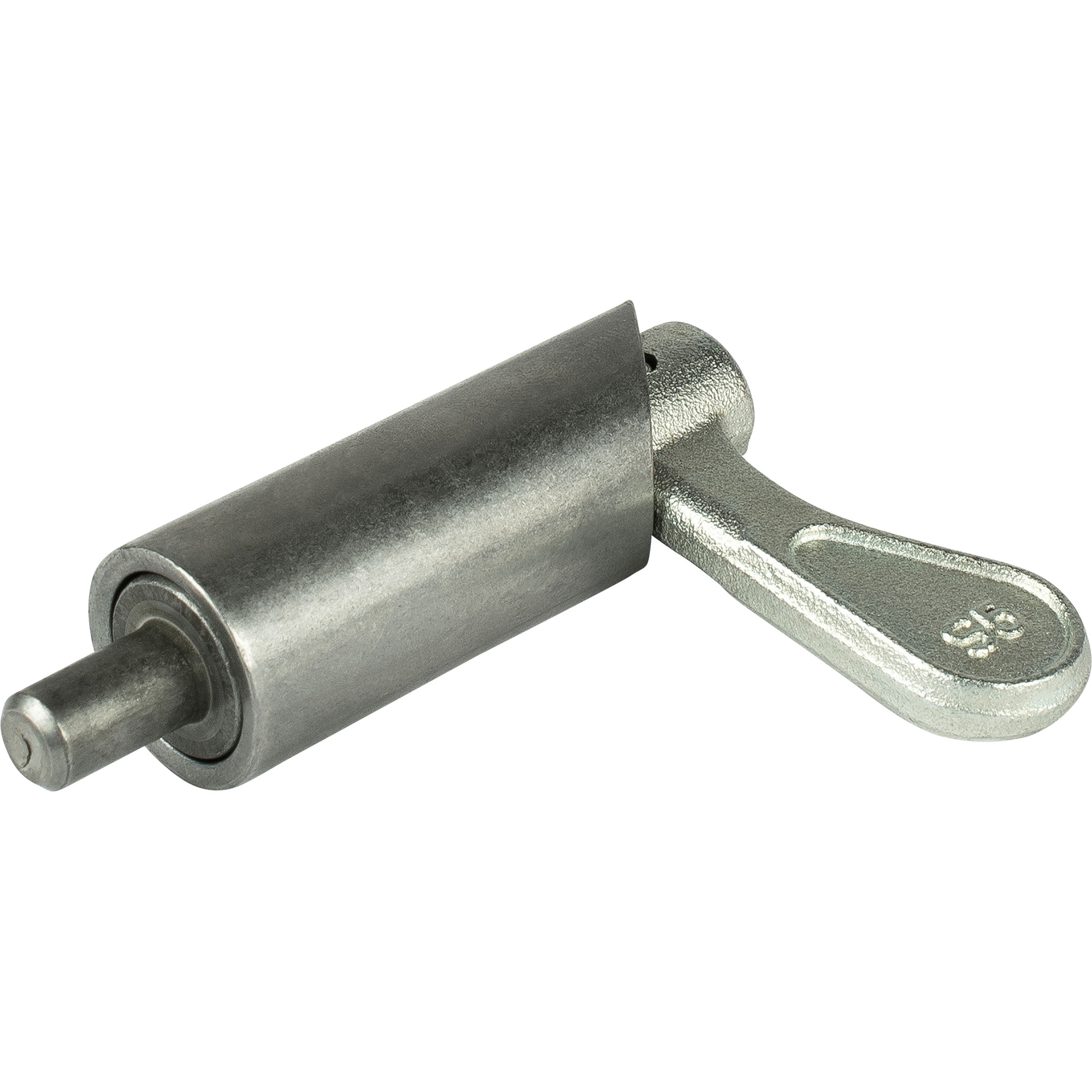 Verrou à ressort, à souder,  axe diam. 8 mm