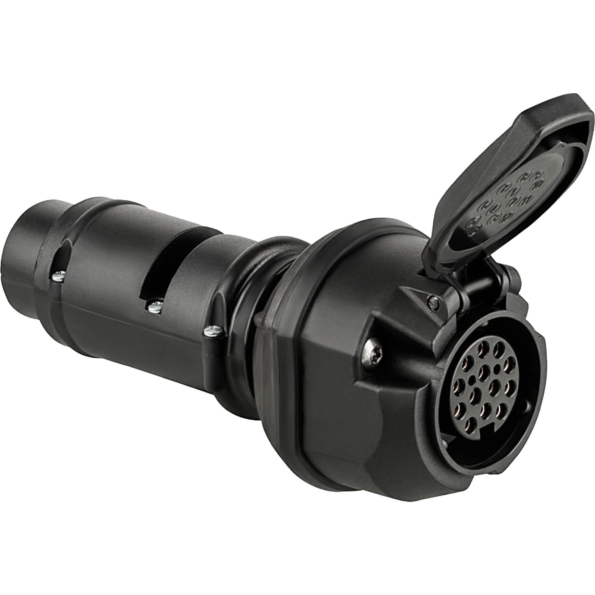 réducteur de tension 24 V 7 plots sur socle 12 V 13 plots