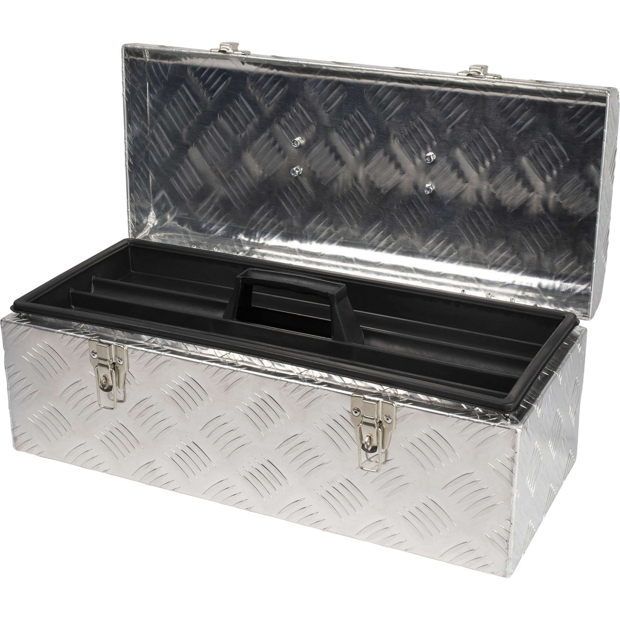 Kit de fixation avec boîte à outils en aluminium