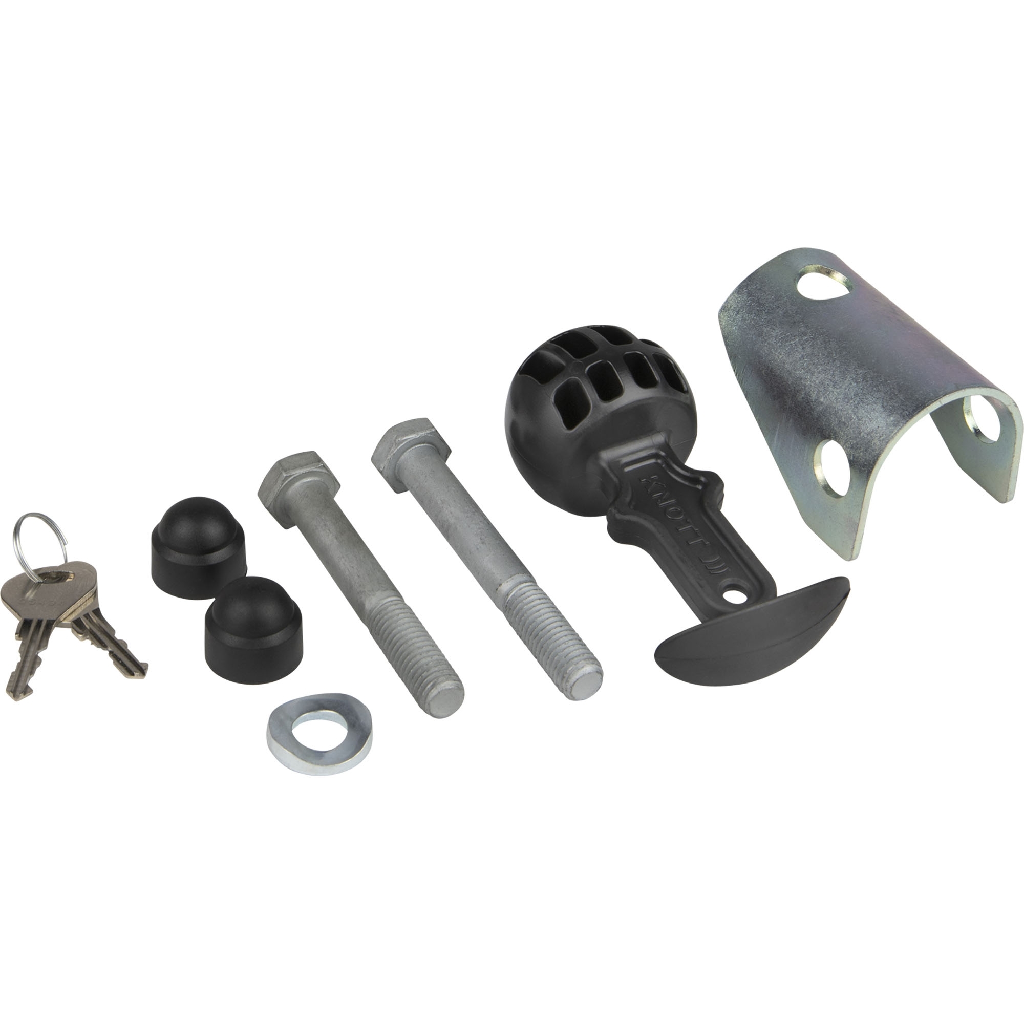 Accouplement à boule 3000kg Knott AV30-A Ø50mm SET