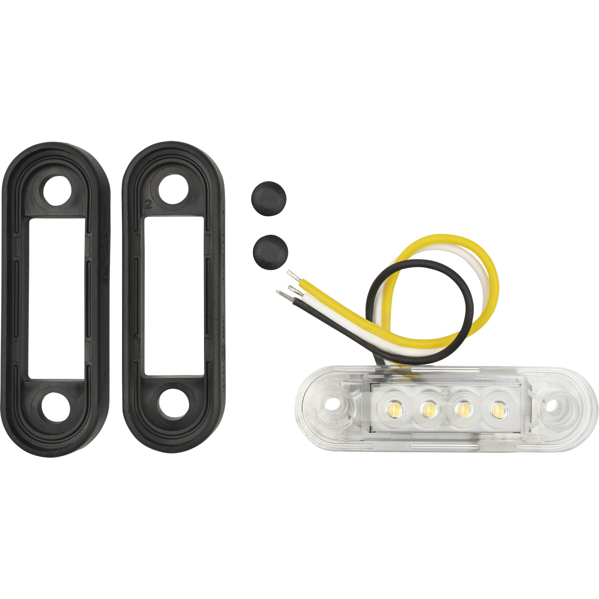 Feu de position lateral LED, blanc, 12-36 V