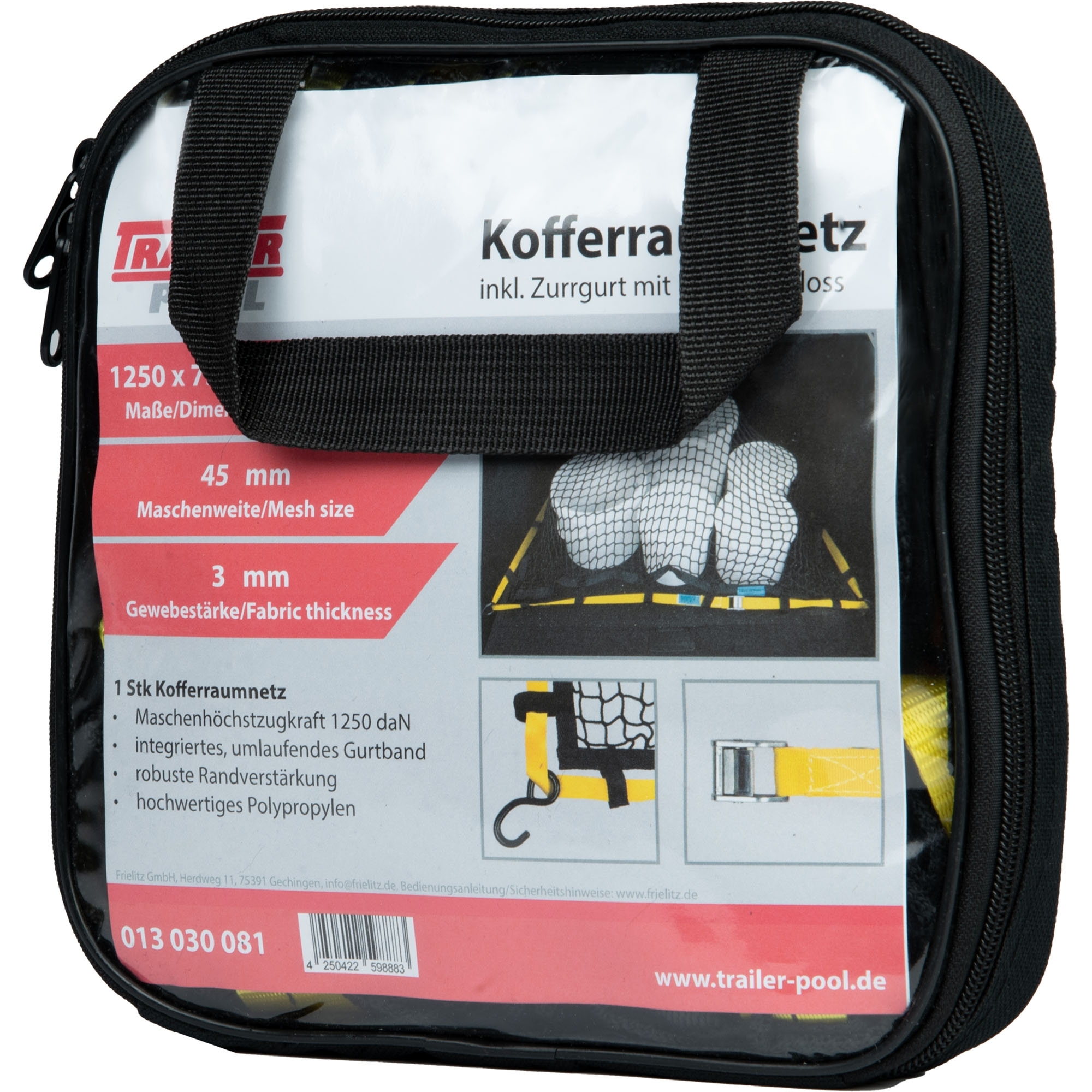 Filet de coffre 1250 x 730 mm