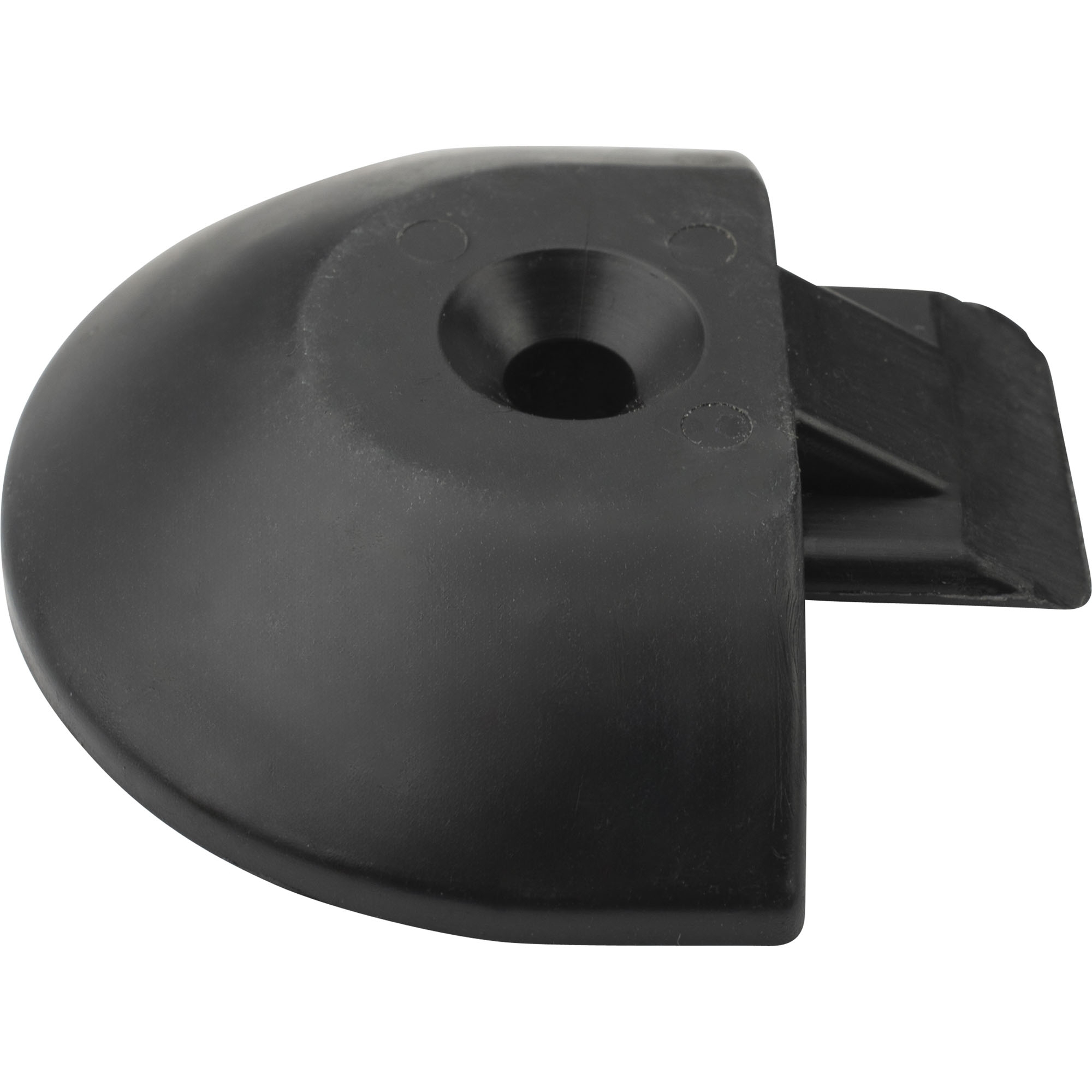 Embout arrondi pour rail aviation