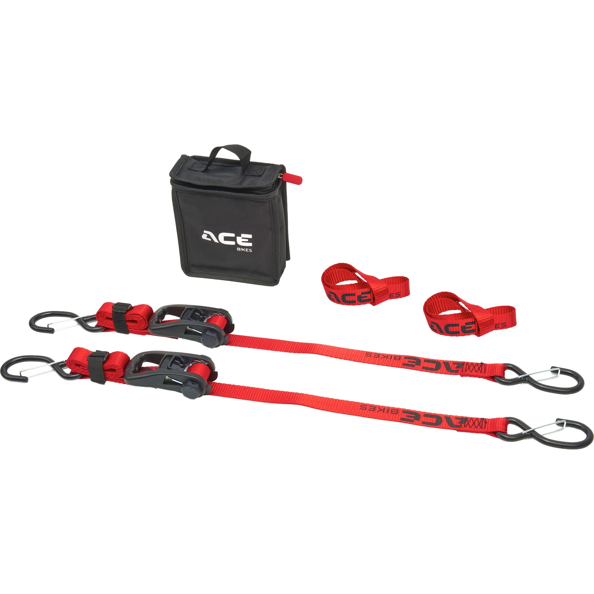 Ensemble de sangles d'arrimage pour moto, ACEBIKES, L 1400 mm, 350daN