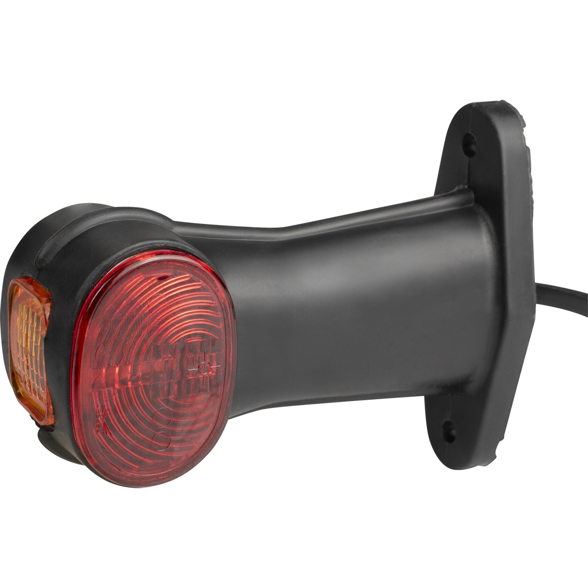 Feu d'encombrement bicolore Aspöck Superpoint 2, modèle droit