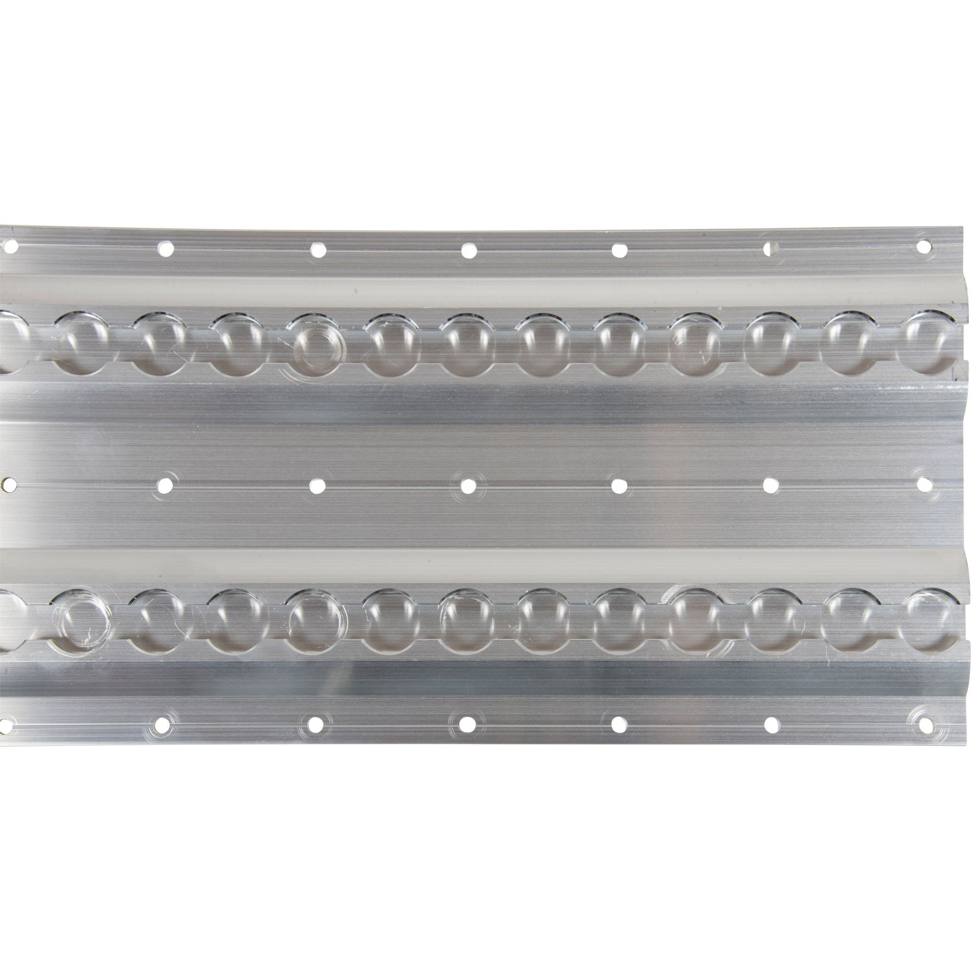 Rail aviation arrimage double, à bords incurvés, Lg 1956 mm, aluminium Rail aviation arrimage double, à bords incurvés, Lg 1956 mm, aluminium