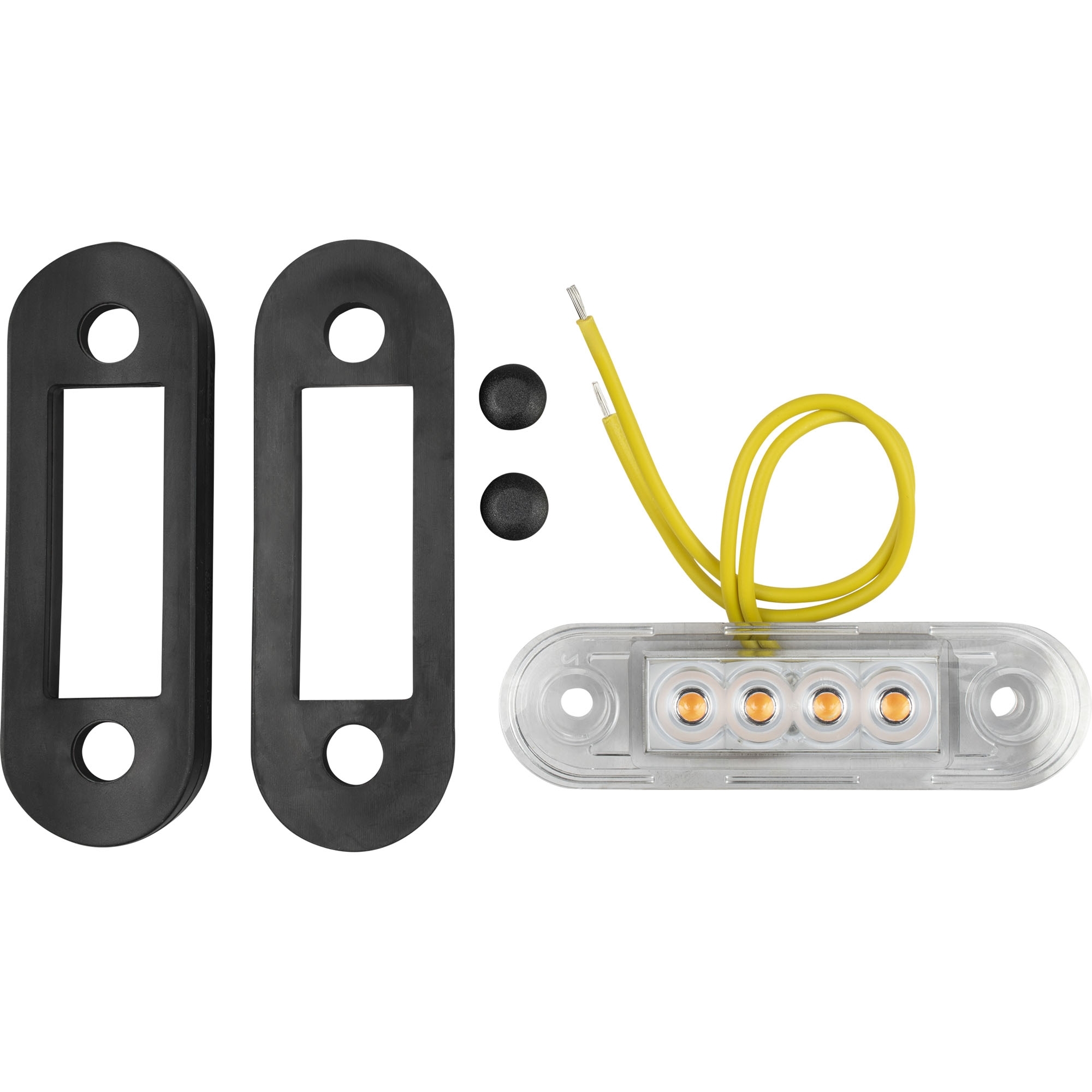 Feu de position lateral LED, jaune, 12-36 V