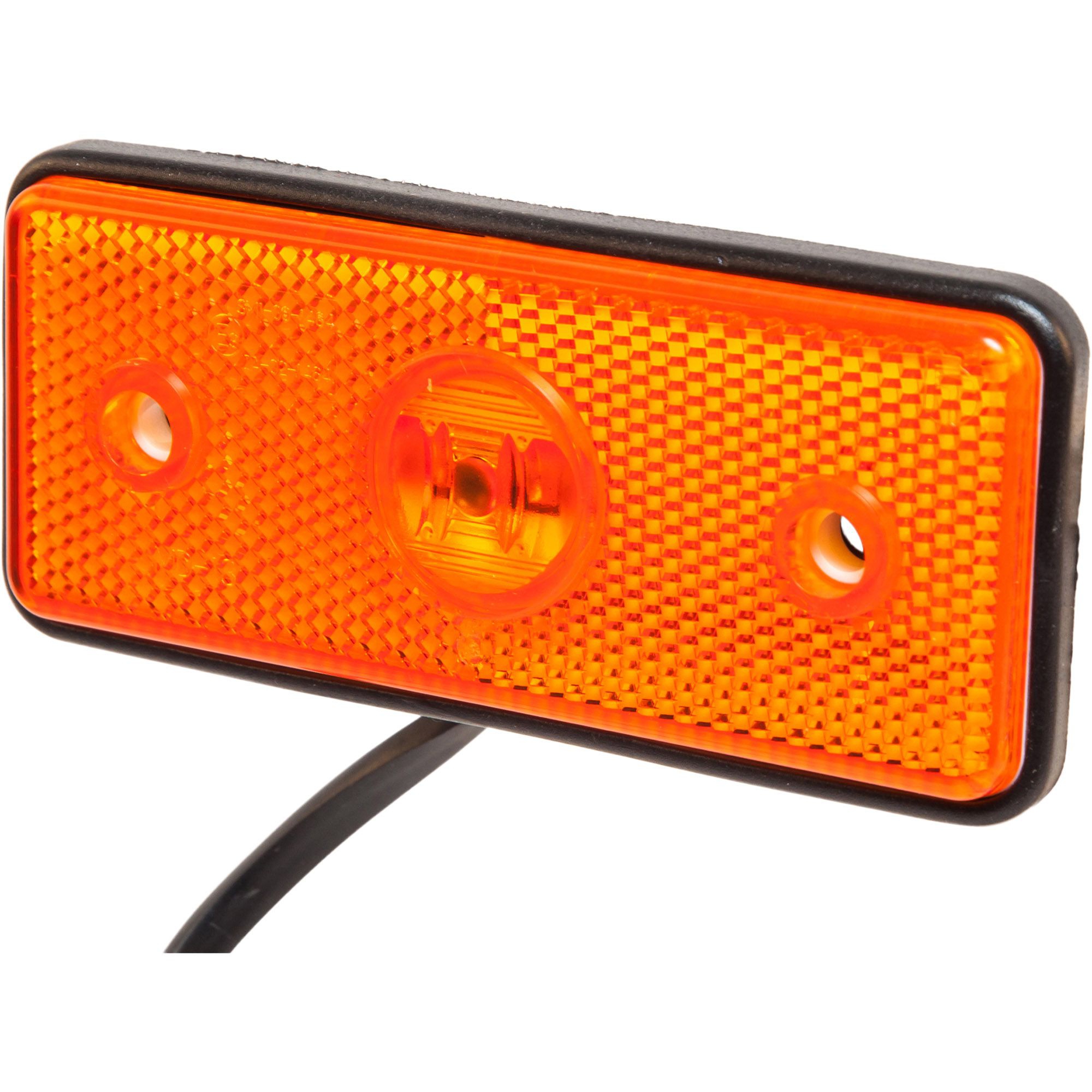 Feu de position latéral LED, jaune, 12-24 Volt