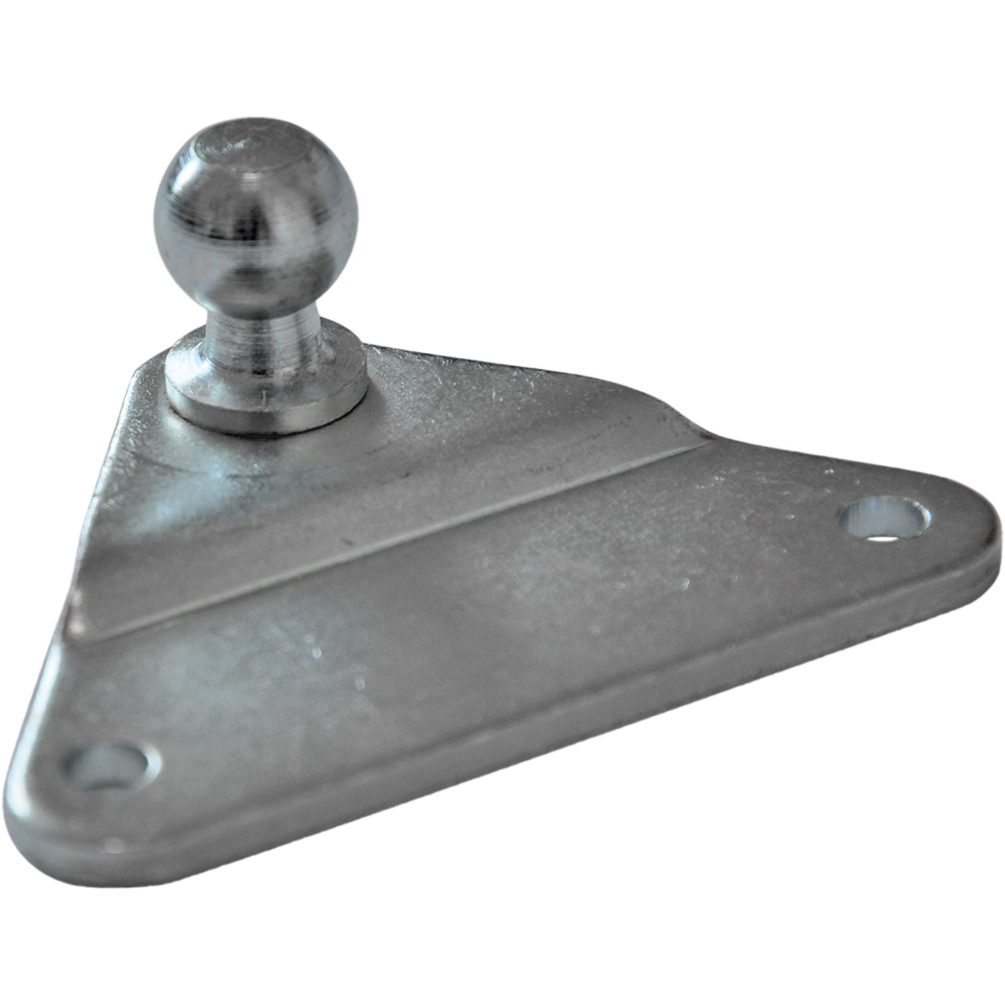 Plaque de fixation, Ø-boule 13mm, Dist. trous 55mm