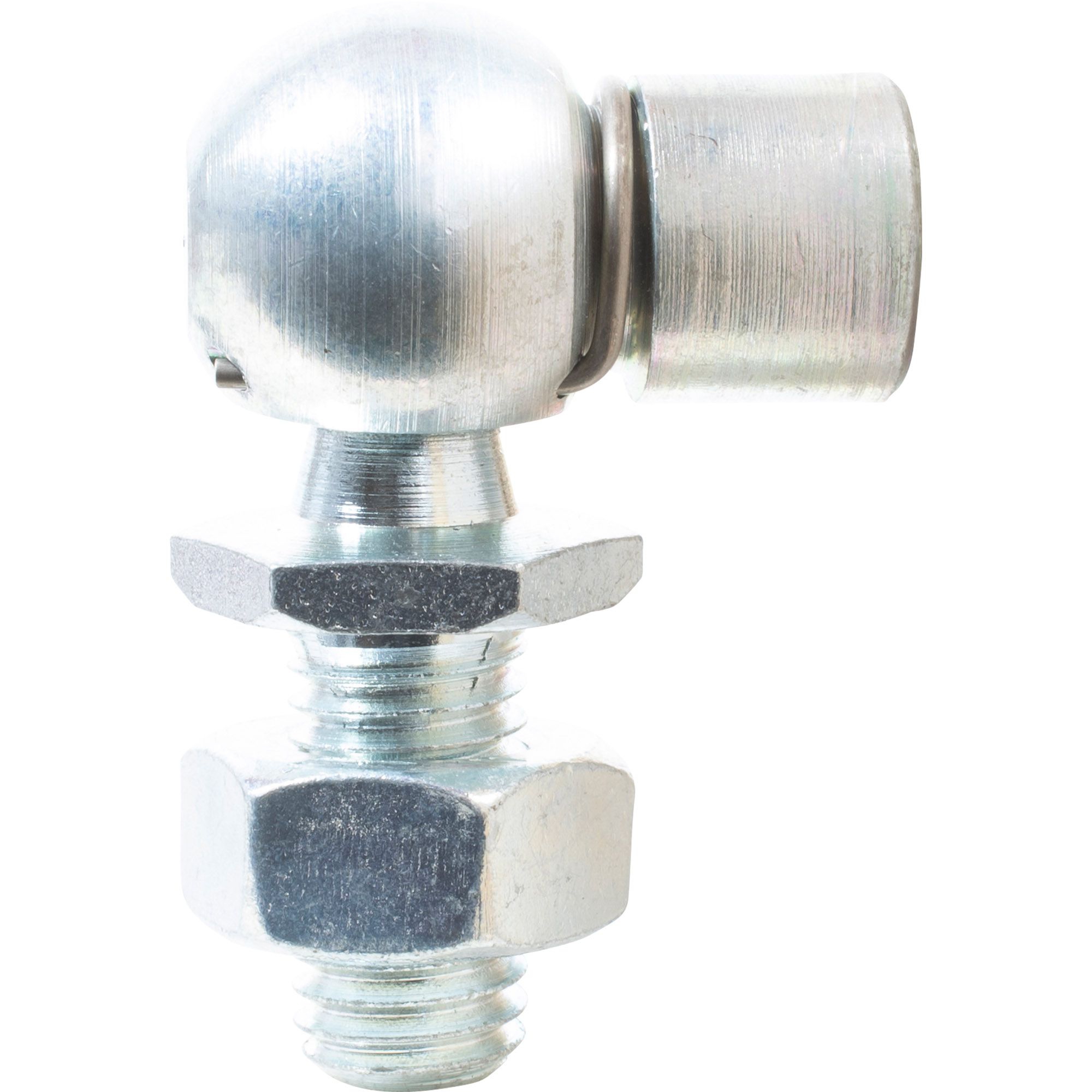 Joint d‘angle, acier, M10/M8, 20 x 13 mm