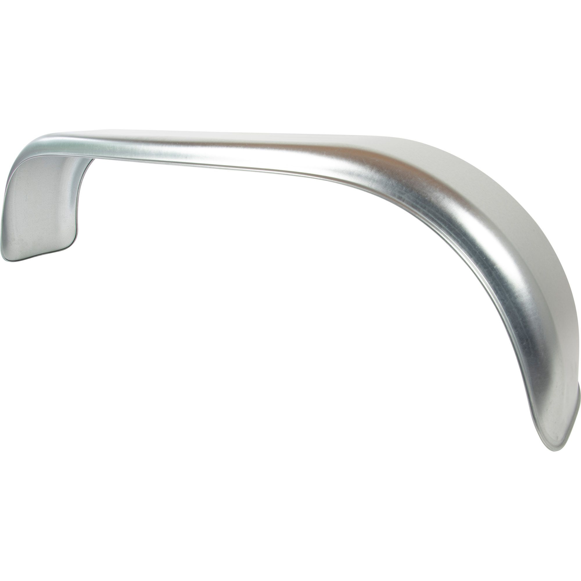 Garde boue double, arrondi, largeur 240 mm, tôle zinguée