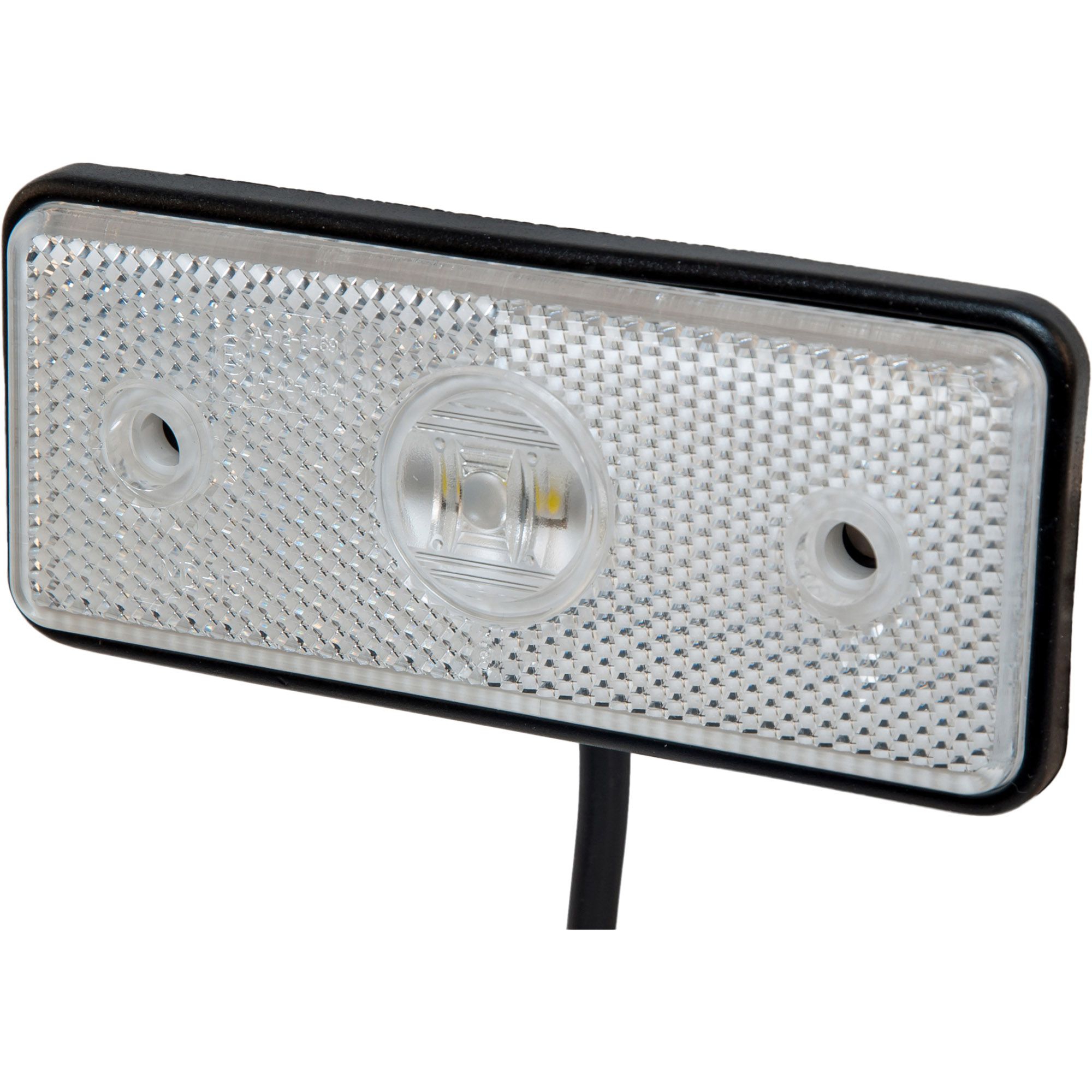 Feu de position latéral LED, blanc, 12-24 Volt