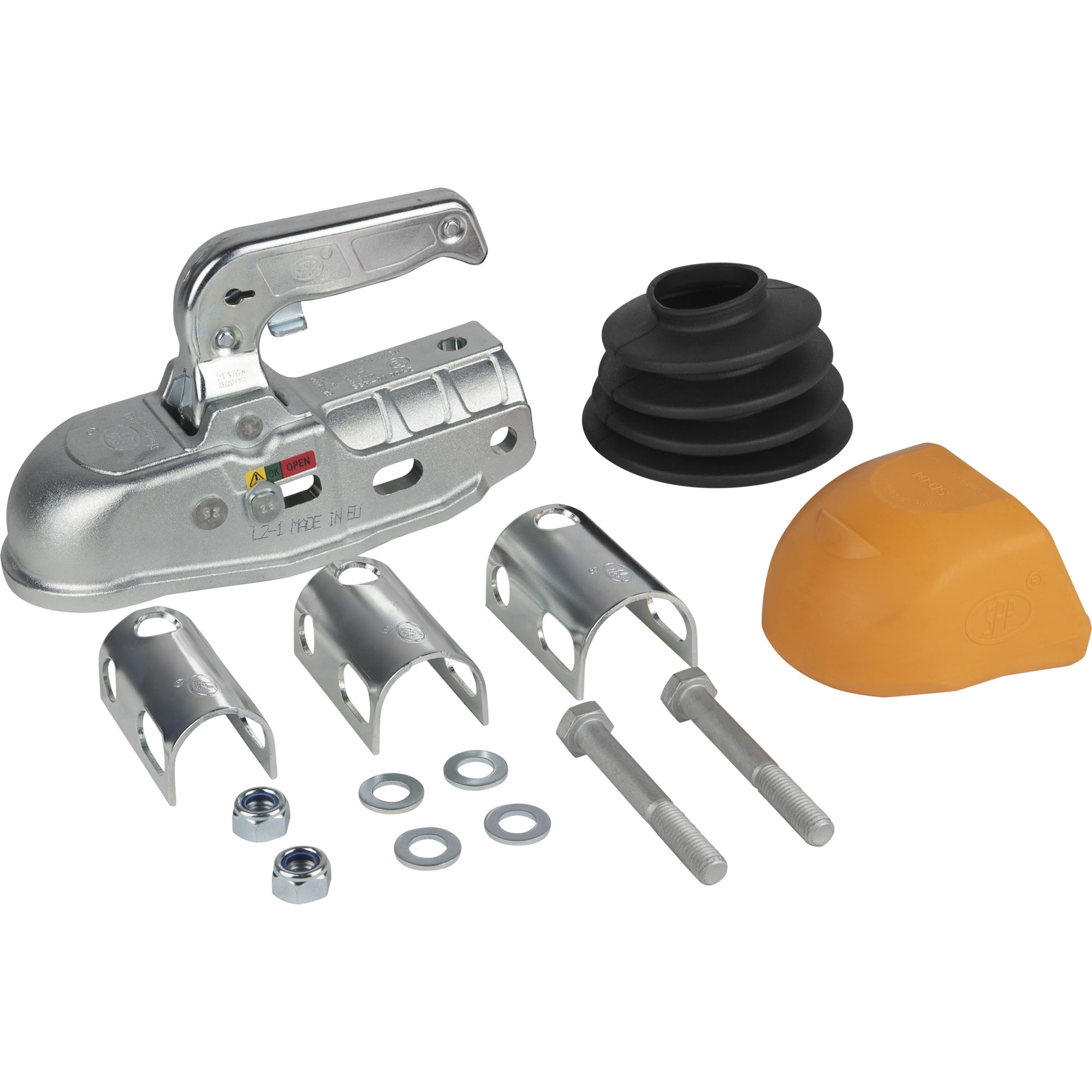 Tête d'attelage adaptable SPP, 3000 kg, Ø 35 - 50 mm
