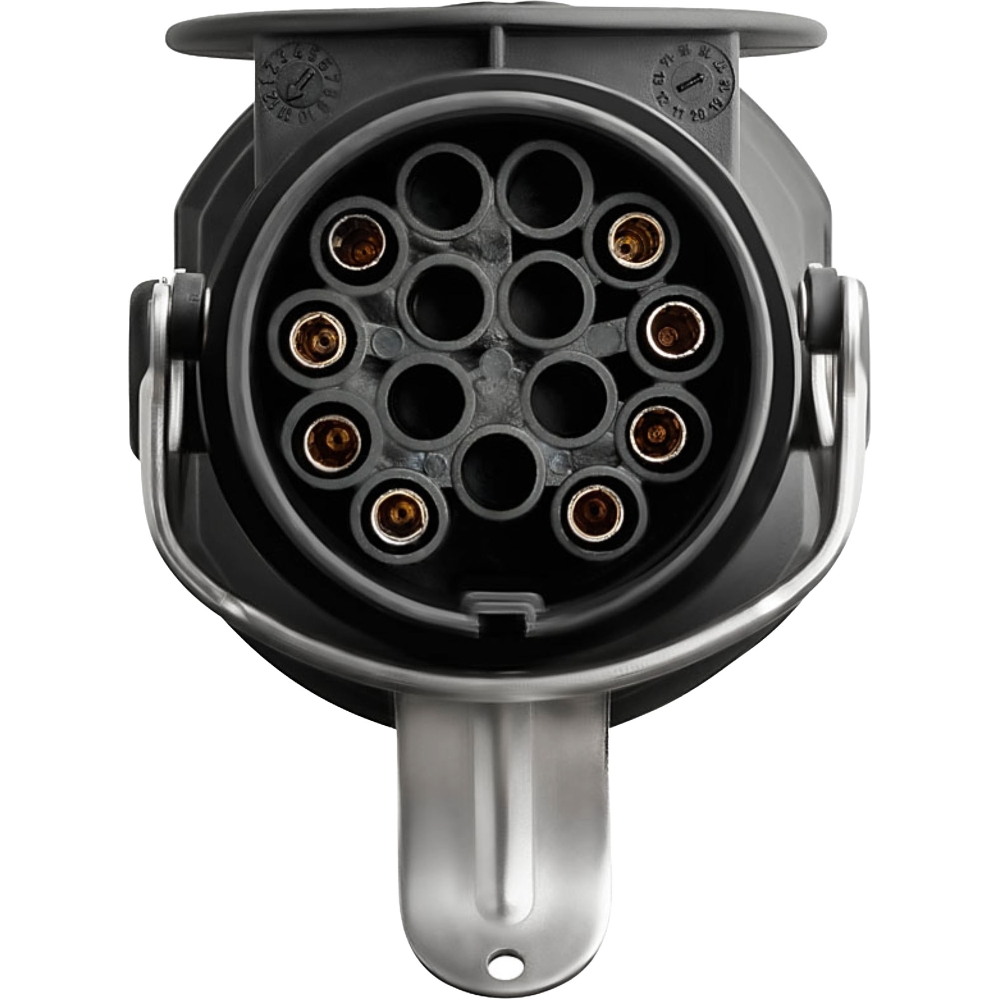 Réducteur de tension 24V, mâle 15 plots, à 12V femelle 13 plots