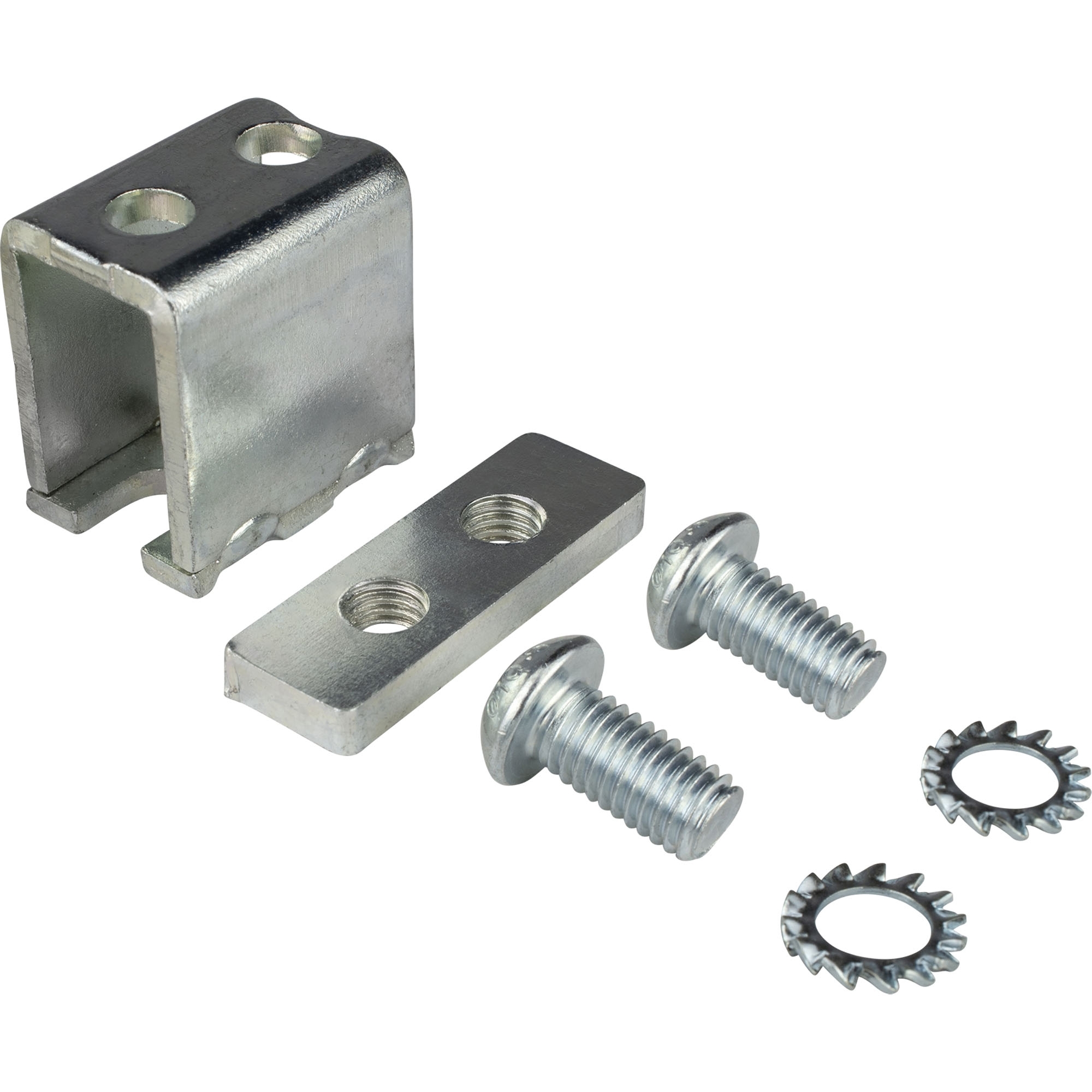 Crochet à visser, pour fermeture de ridelle à levier