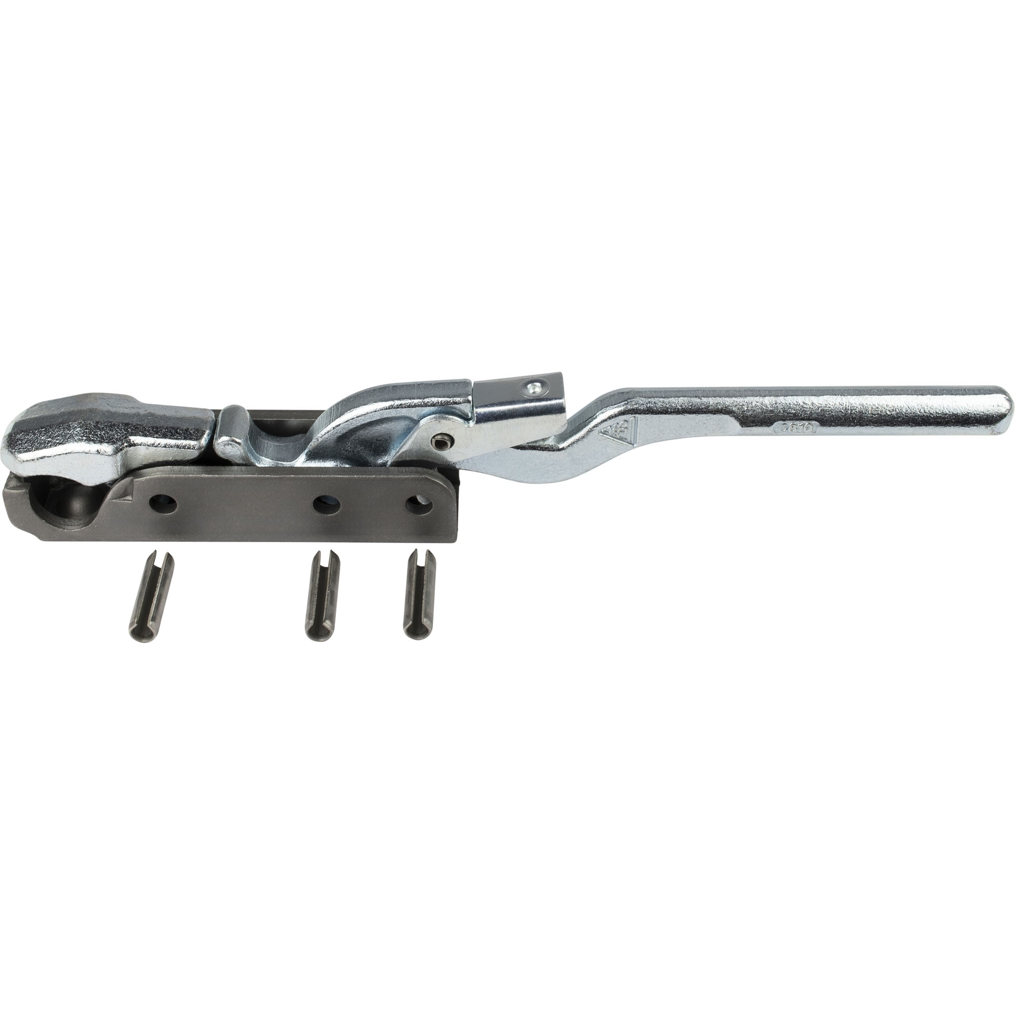 Fermeture à bascule, droite, gauche, à souder