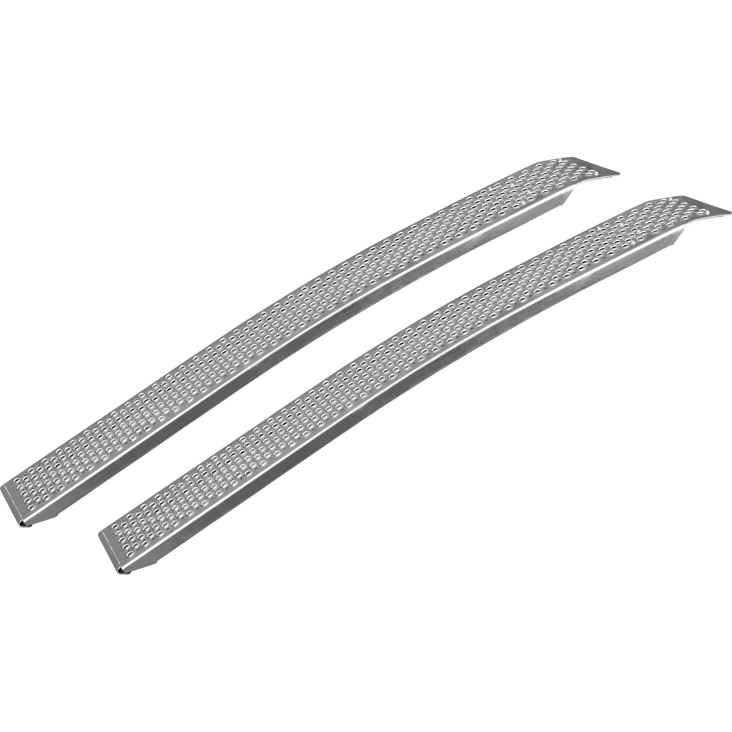 1 Paire Rampe de chargement incurvée, alu, L 1500mm, 400 kg
