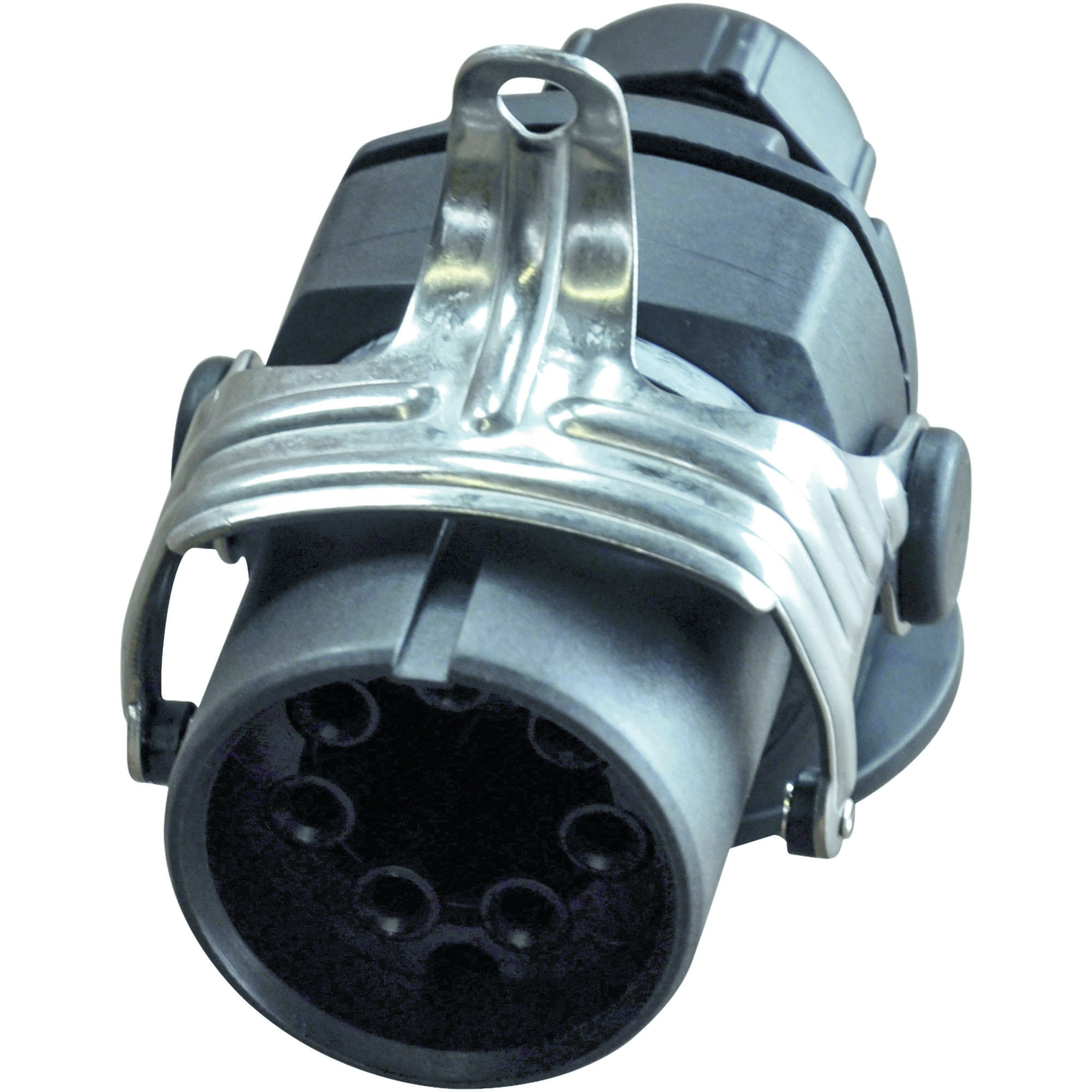 Prise mâle 7 plots 24 V, corps PVC