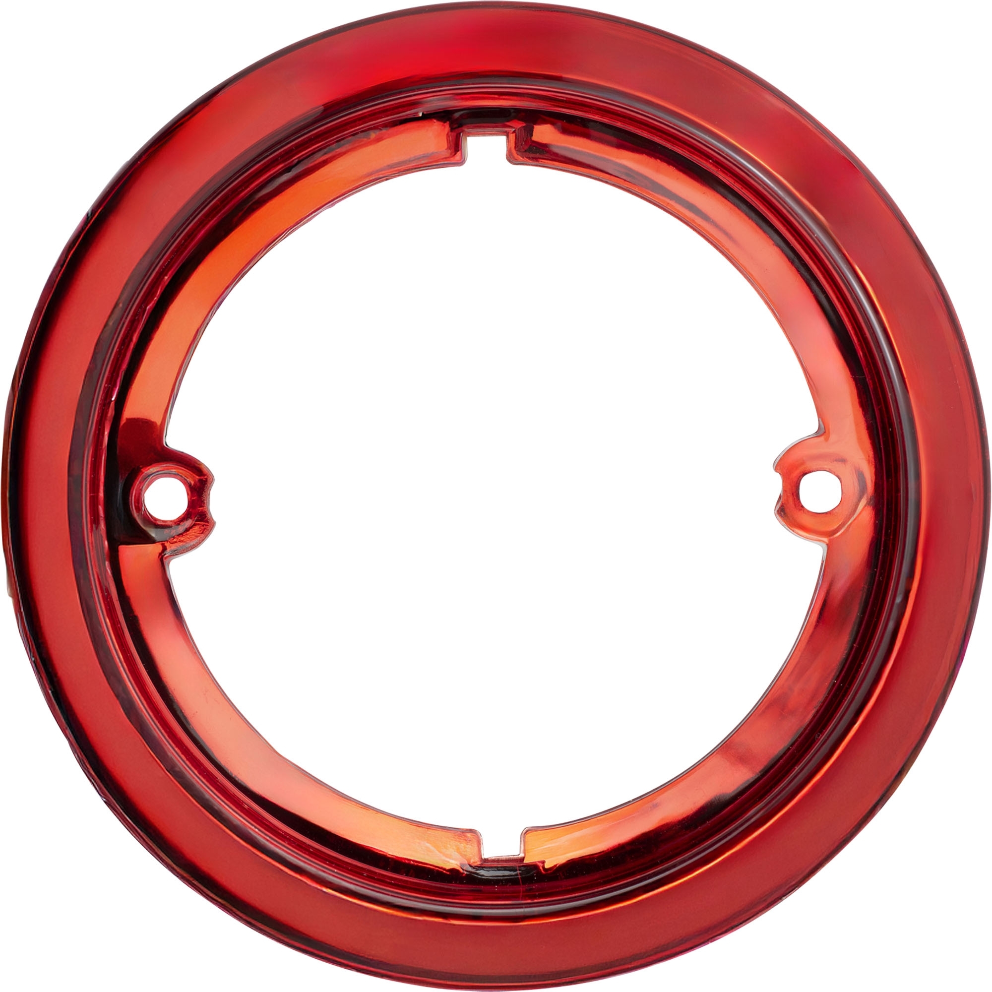 Enjoliveur de feu Roundpoint, couleur rouge