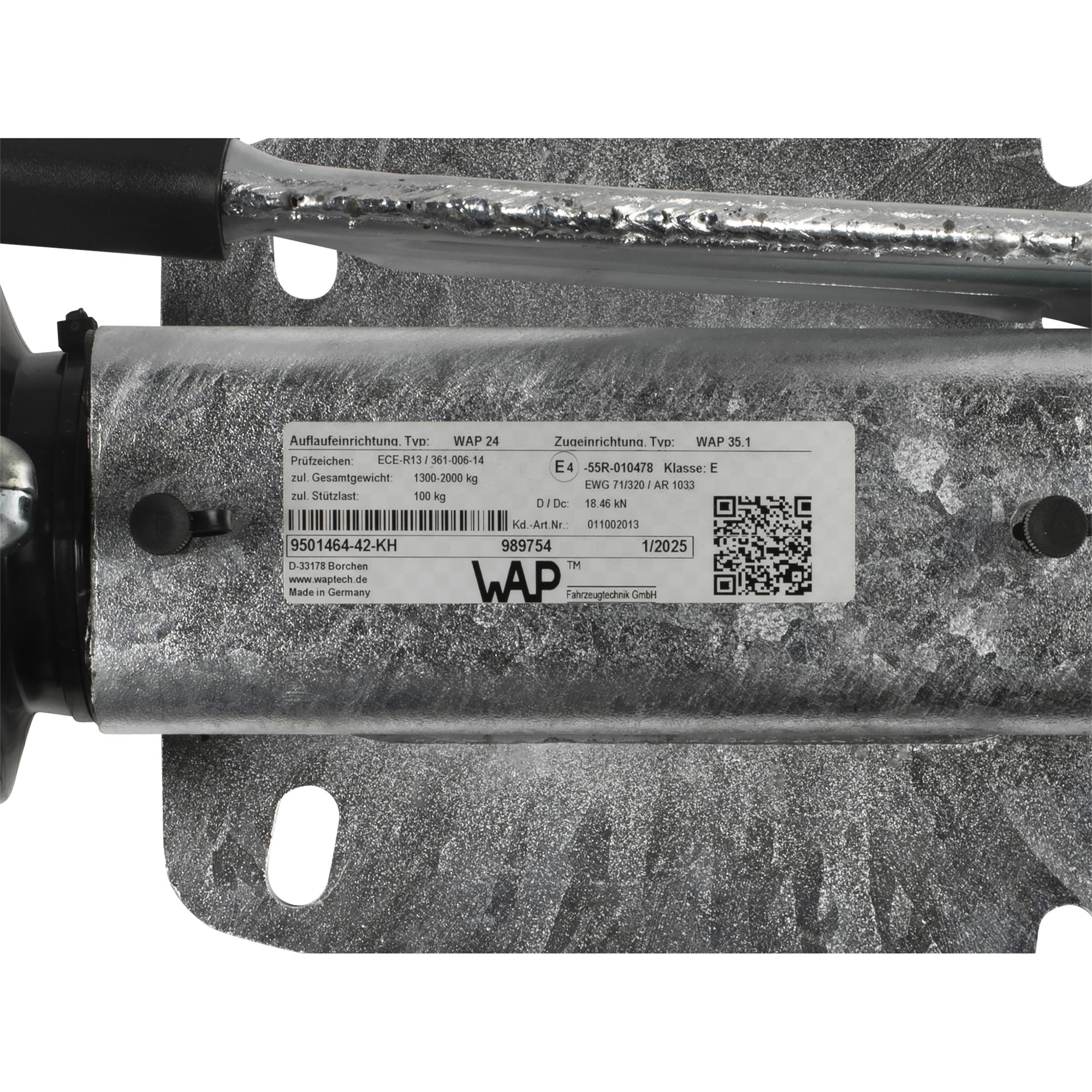Commande de frein WAP, WAP24/35.1, 2000 kg