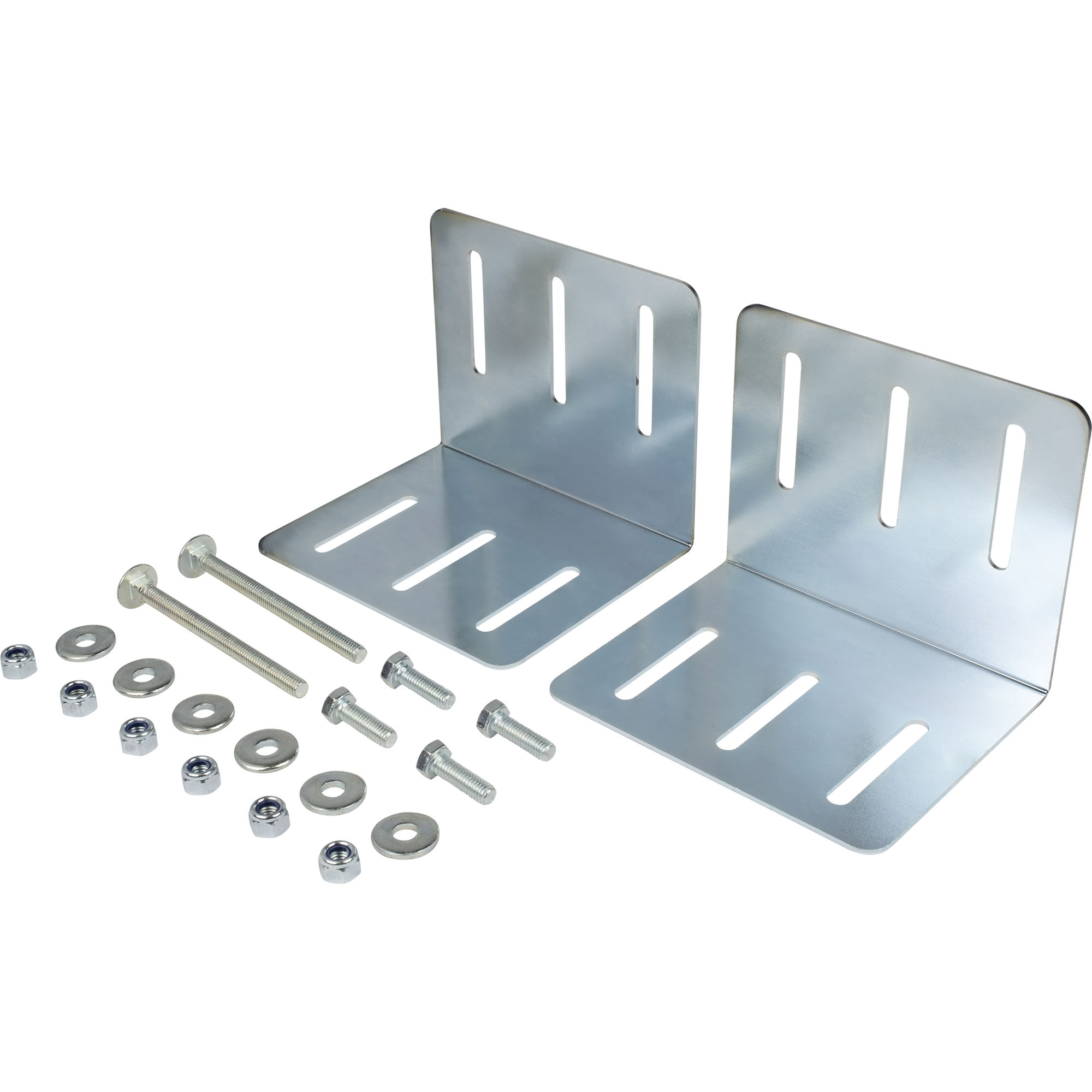 Brides de fixation coffre de rangement, montage sur timon