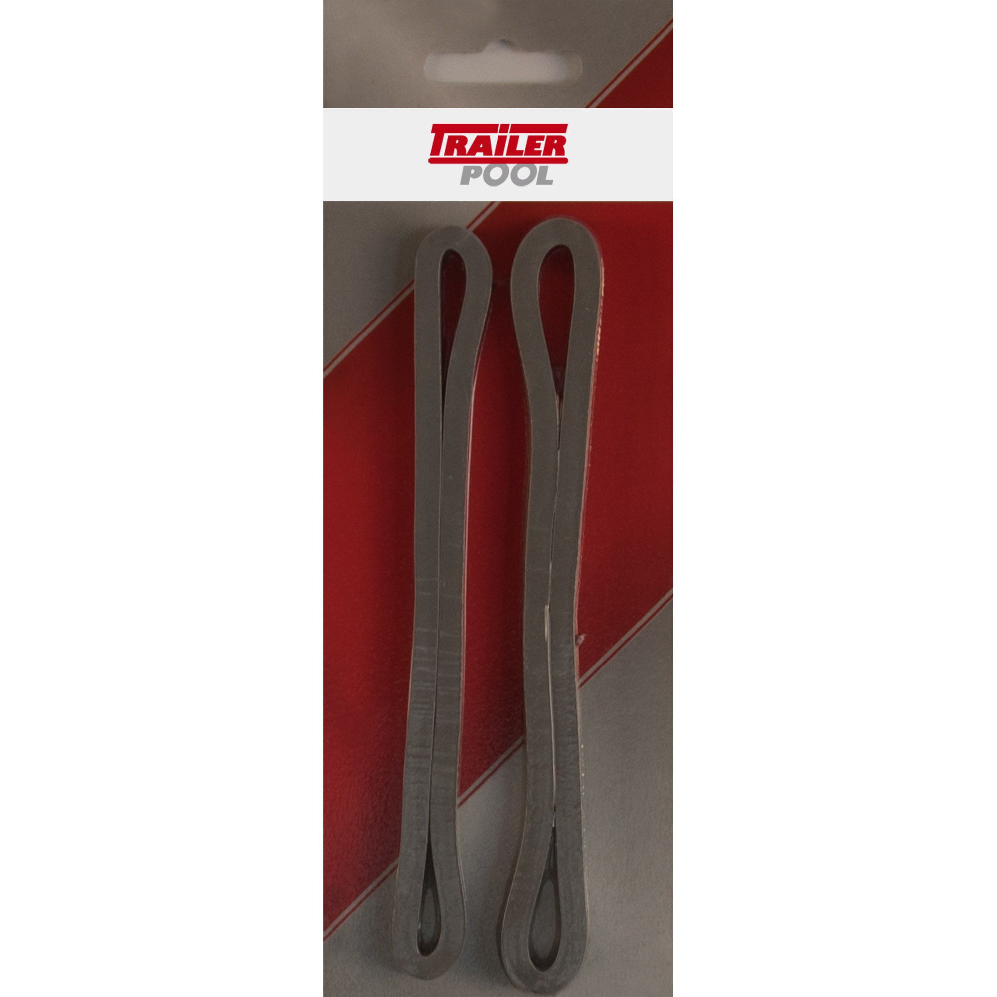 2 x tendeurs caoutchouc, Lg 130 mm, Ø 6 mm, gris 2 x tendeurs caoutchouc, Lg 130 mm, Ø 6 mm, gris