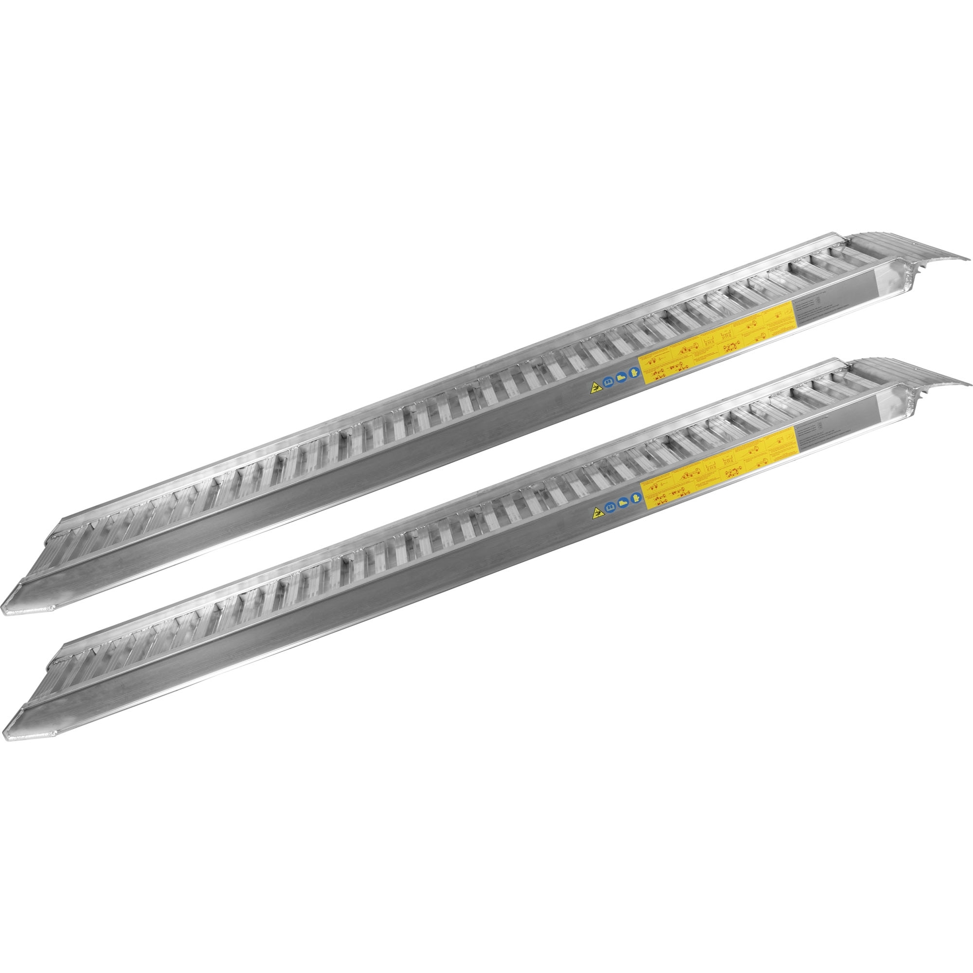 1 Paire de rampes chargement alu, L 2650mm, 2800kg