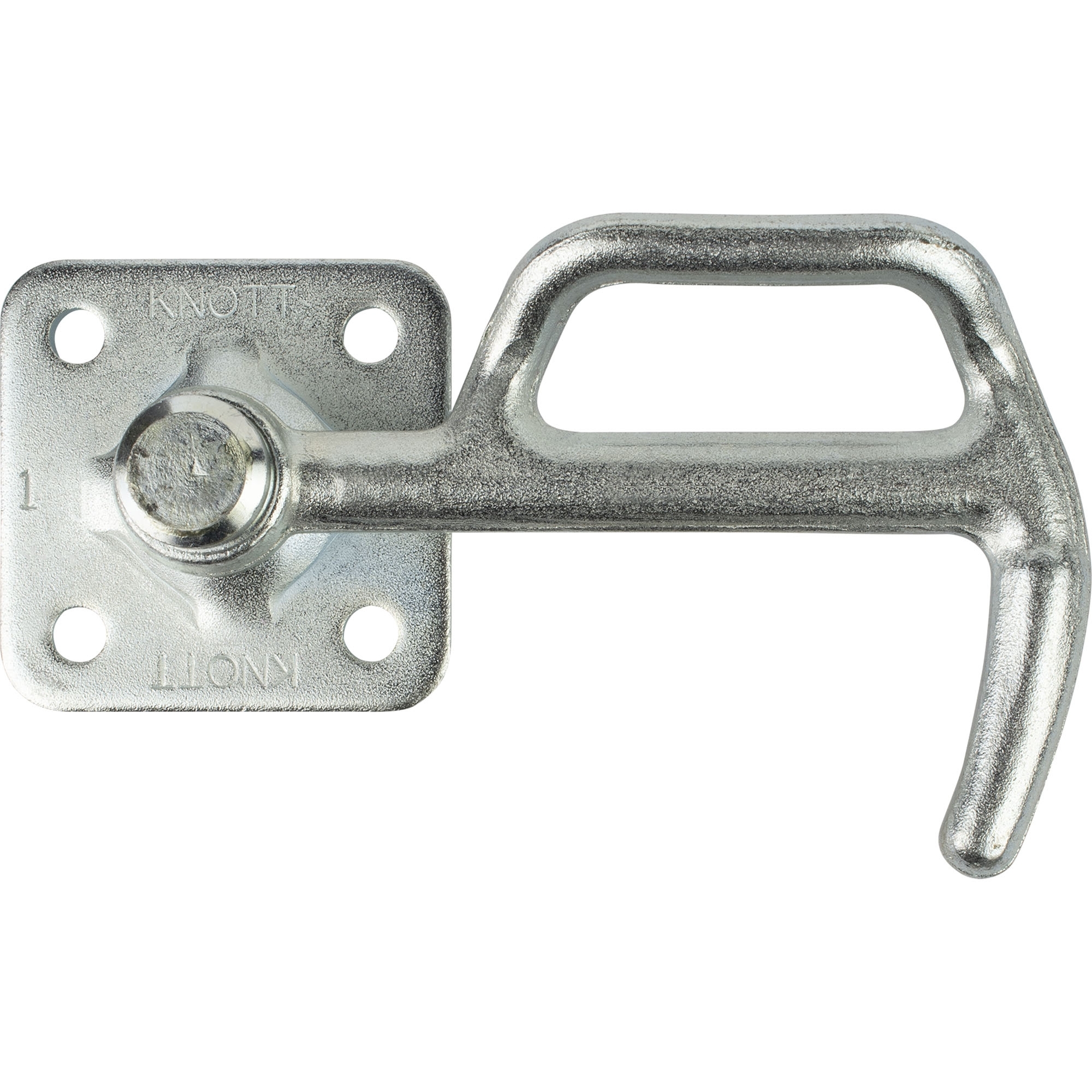 Fermeture de ridelle pivotante, coté G, taille N° 1