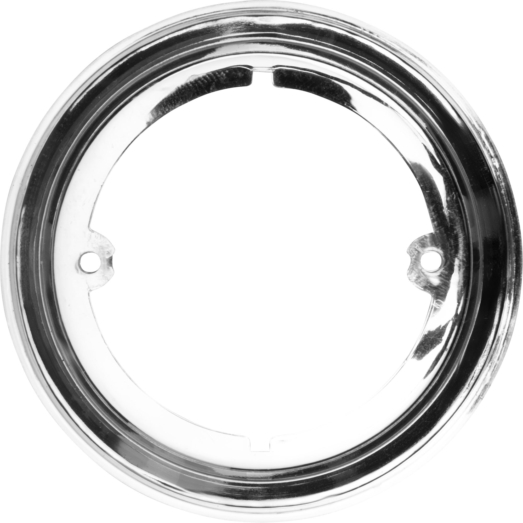 Enjoliveur de feu Roundpoint, chromé blanc