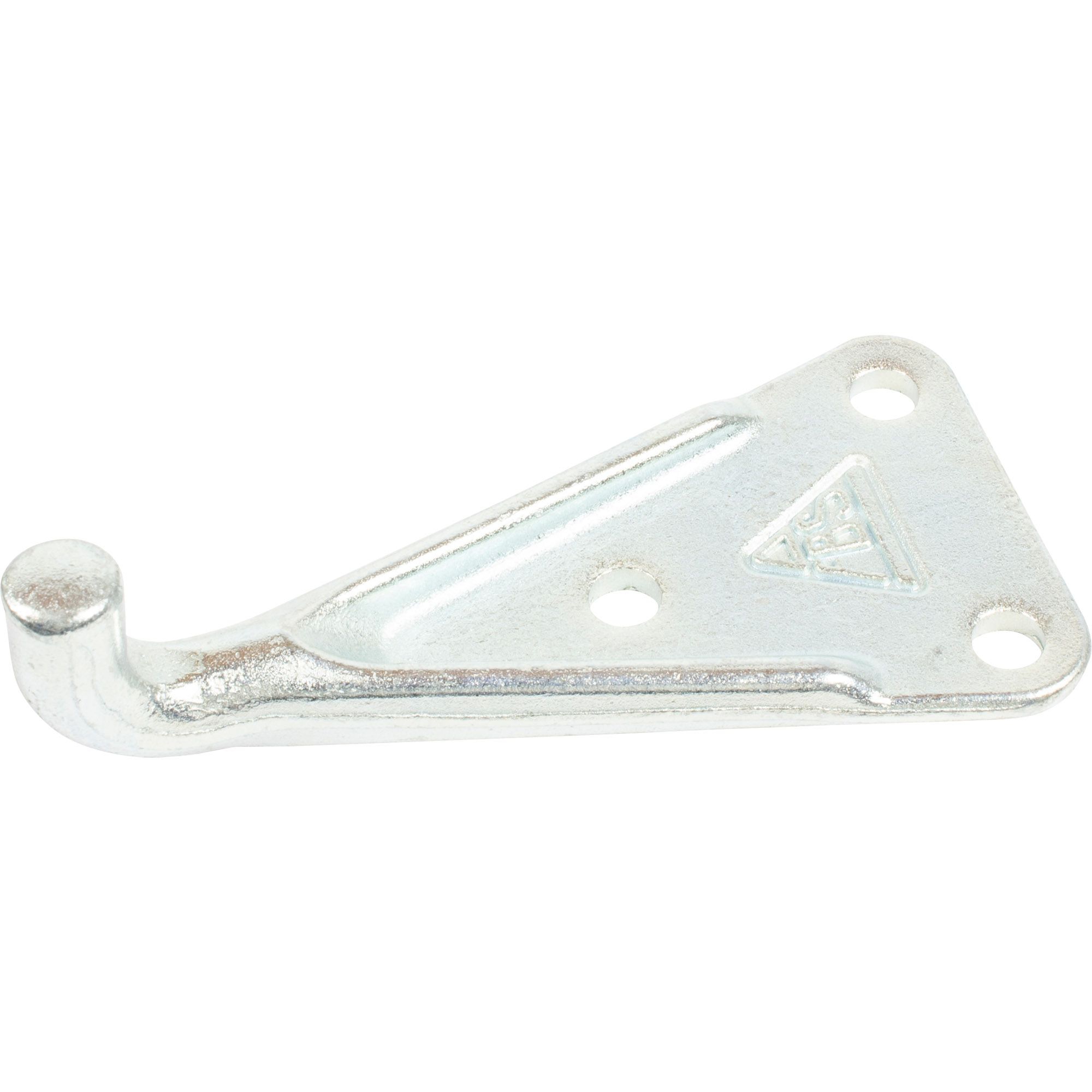 Crochet pour fermeture excentrique, sur platine fixation 3 trous Crochet pour fermeture excentrique, sur platine fixation 3 trous